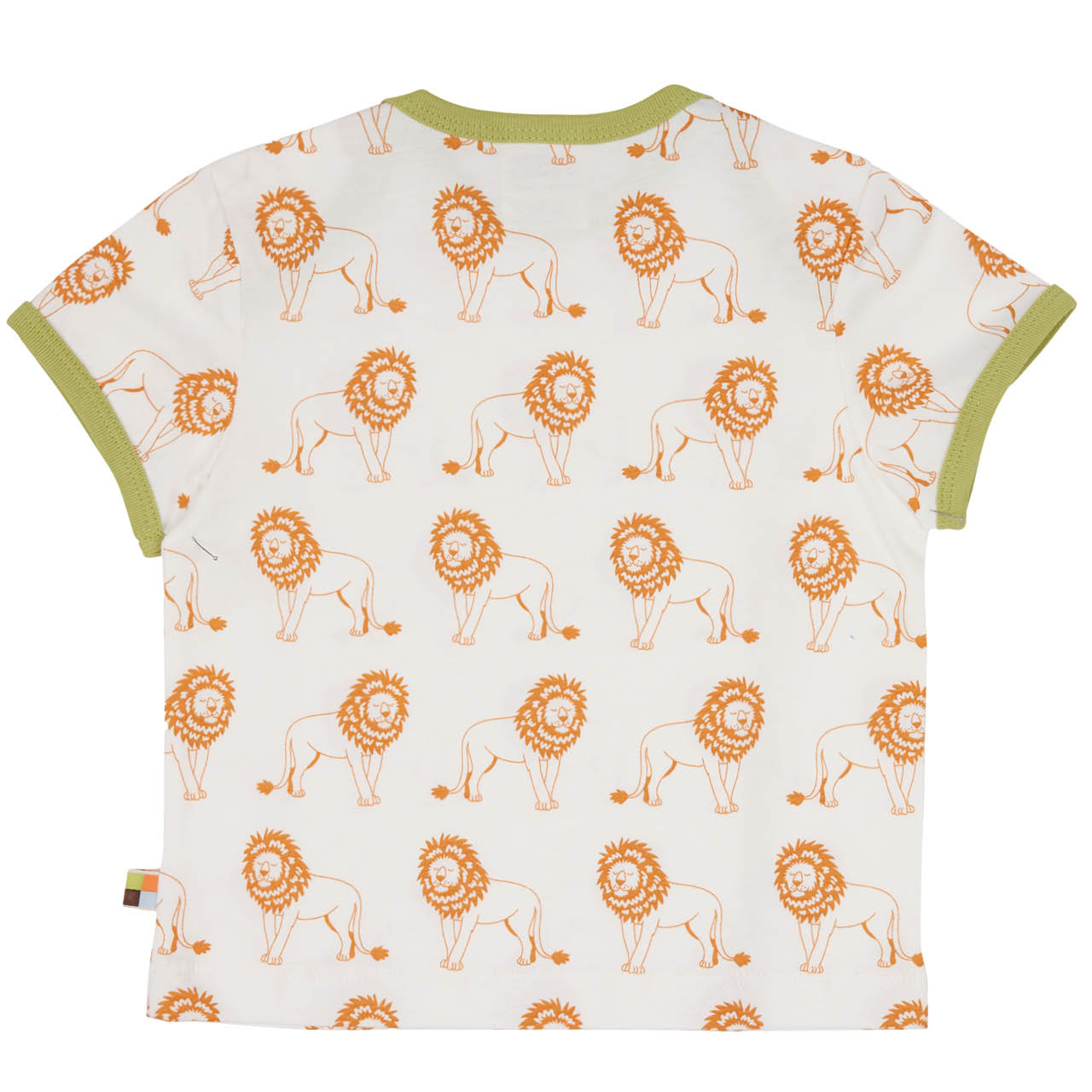 Kurzarm Shirt Löwe orange