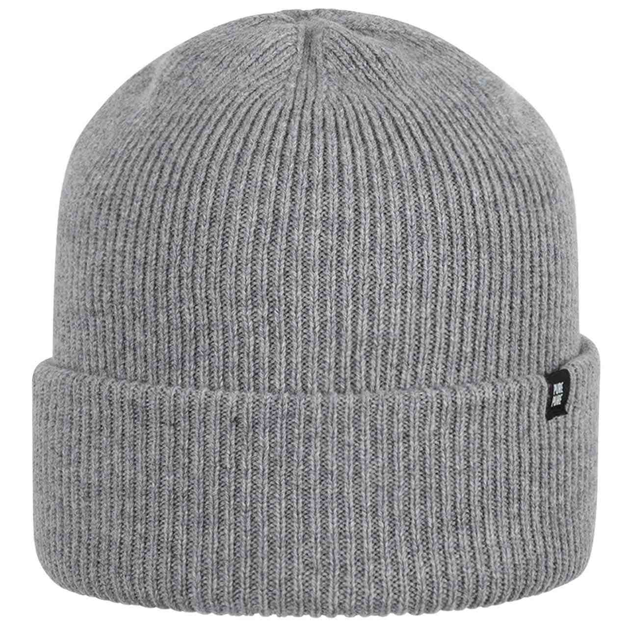 Onesize Kinder Erwachsenen Beanie Merino-Kaschmir grau Onesize Kinder Erwachsenen Beanie Merino-Kaschmir grau