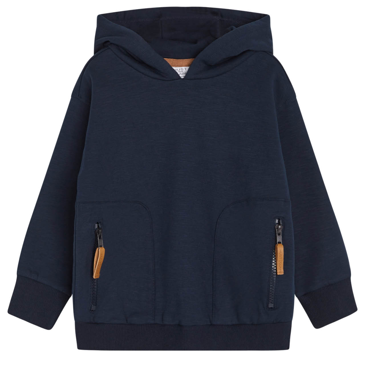 Weiches Sweatshirt mit Taschen dunkelblau