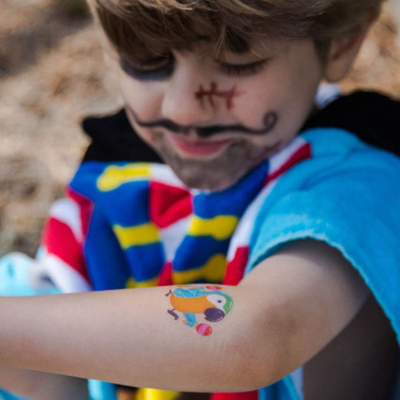 Kindertattoos Regenbogen