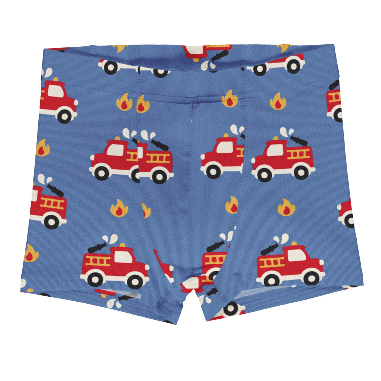 Boxershorts Feuerwehrauto blau