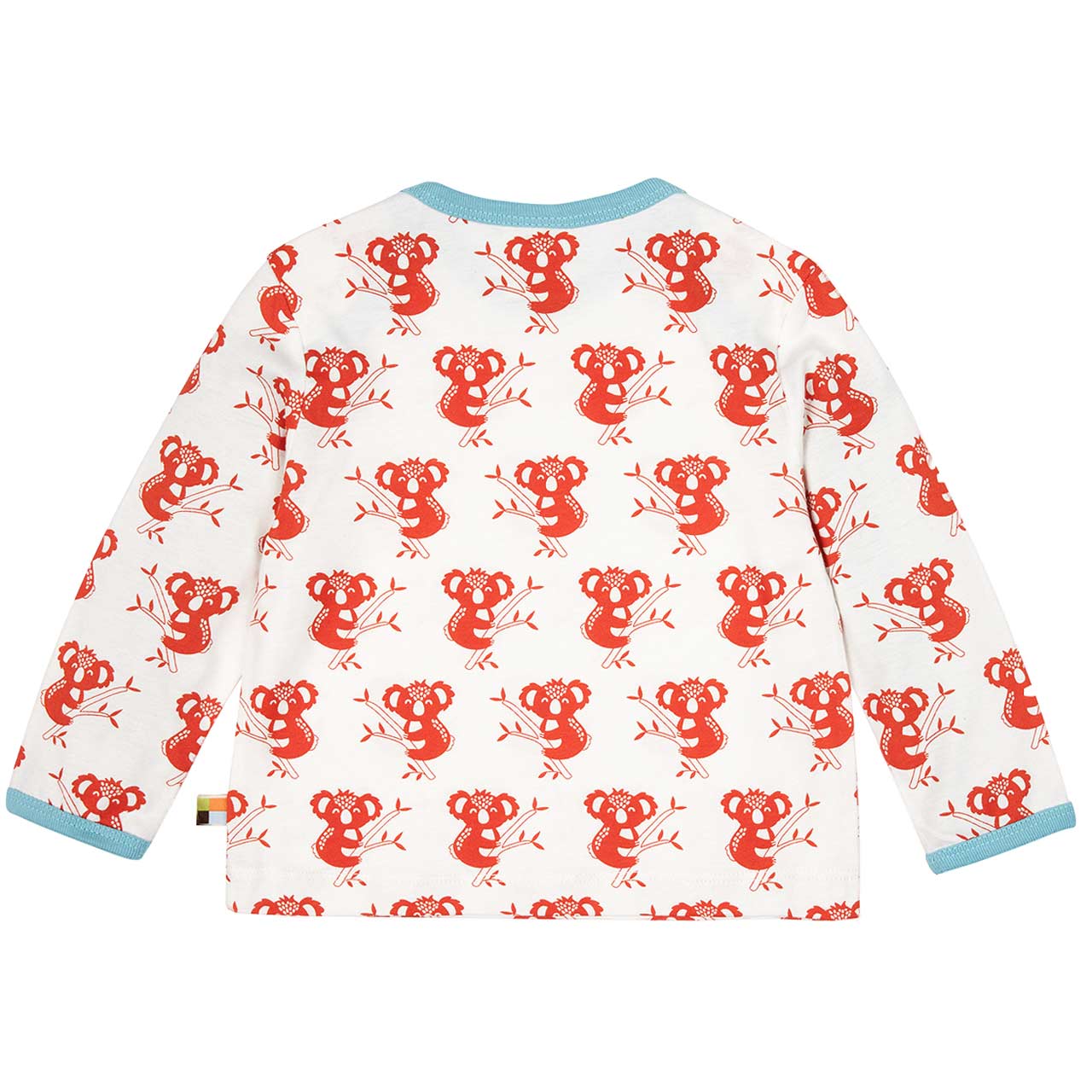 Leichtes Shirt langarm Koala rostorange