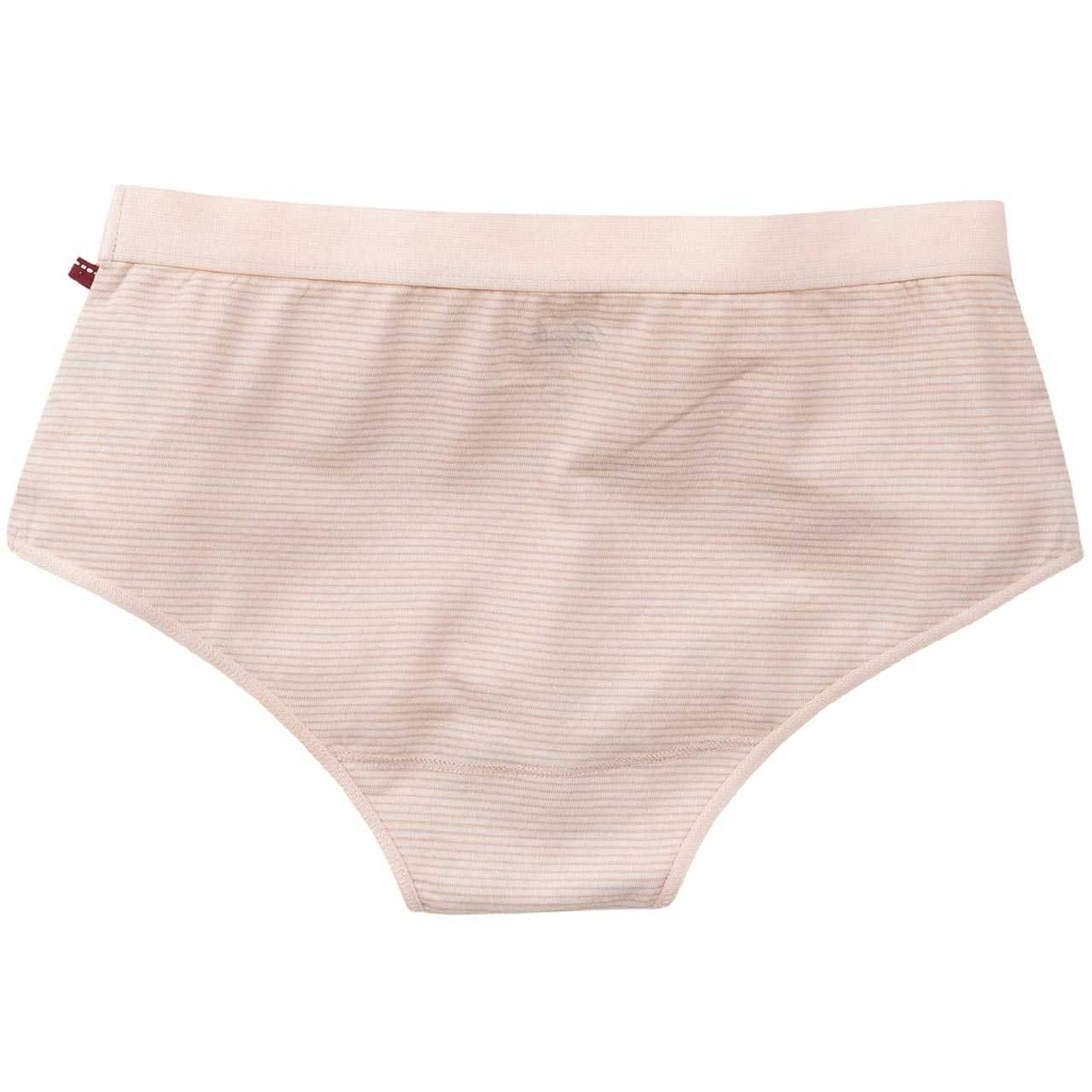 Doppelpack Damenpanty Blüten hellbeige