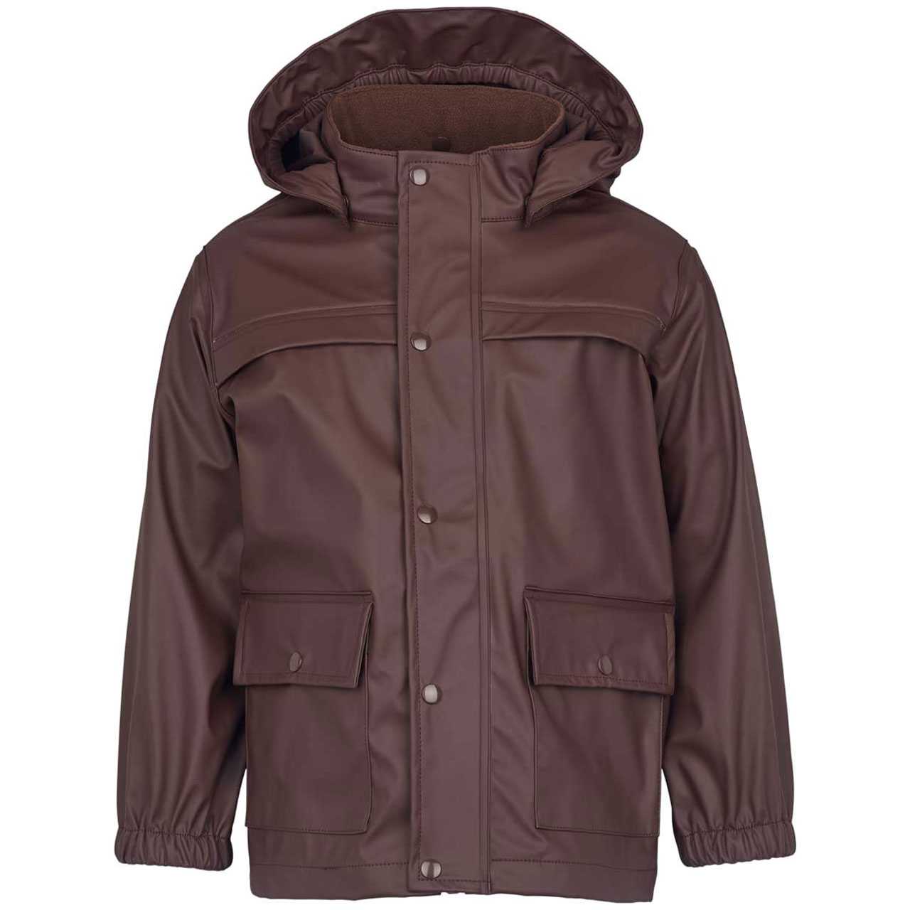 Regenjacke ungefüttert kaffeebraun