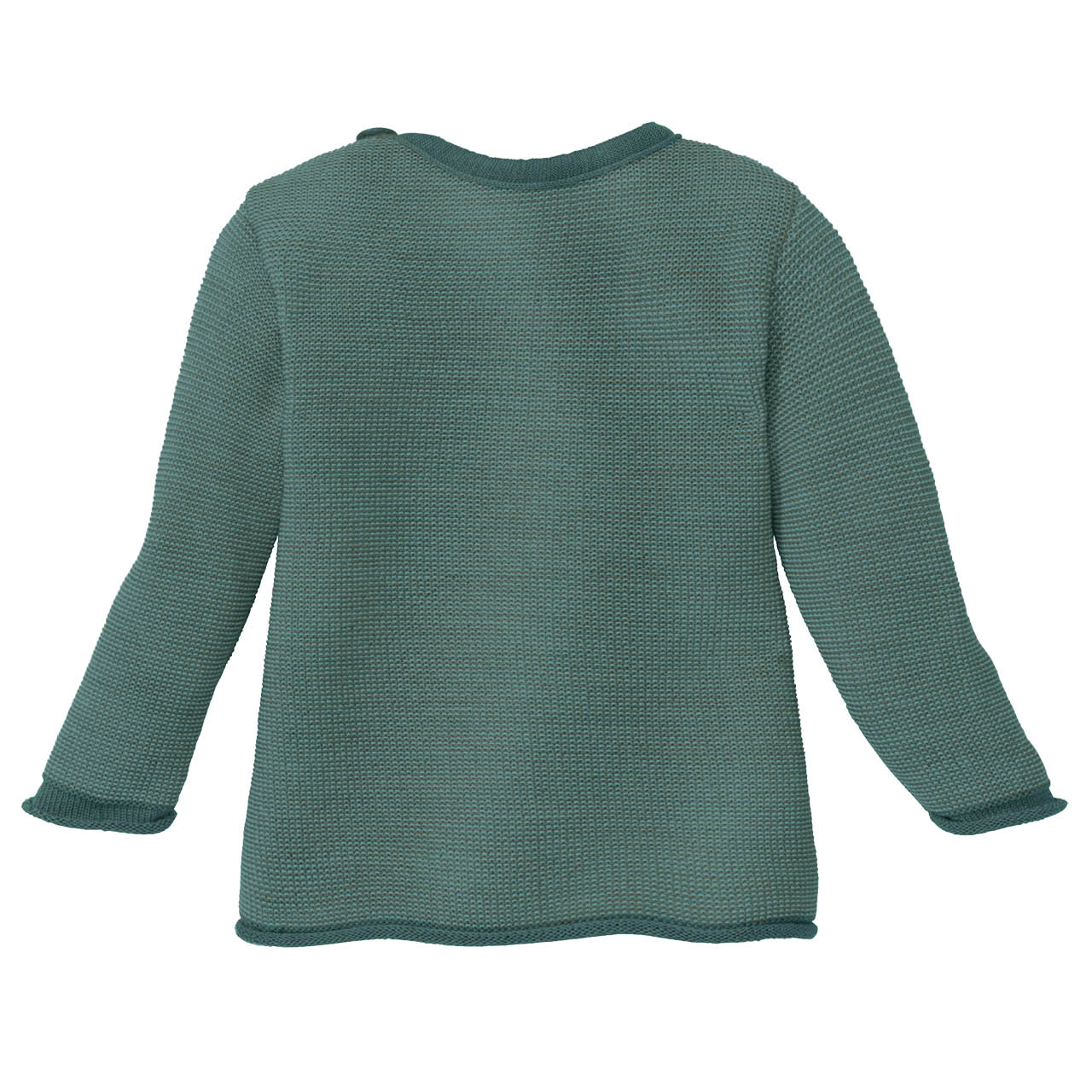 Pullover Baby Schurwolle eukalyptus-jade meliert