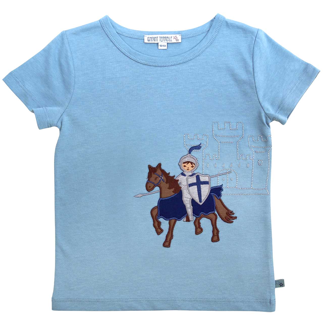 Ritter Shirt kurzarm dunkelblau