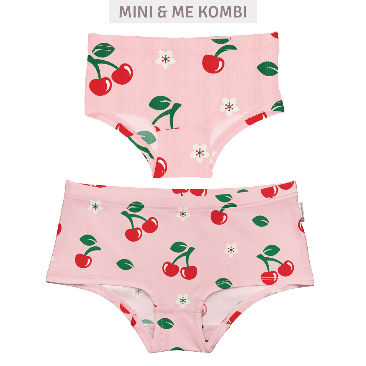 Damen Slip Kirschen rosa