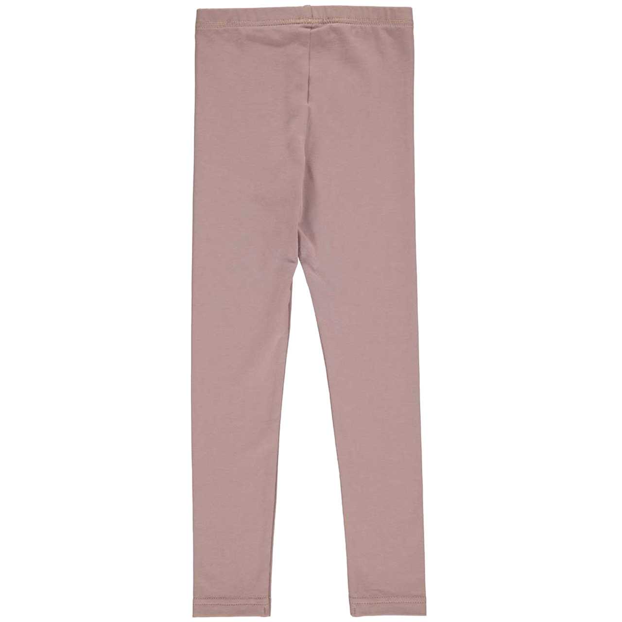 Leichte Leggings elastisch uni mauve