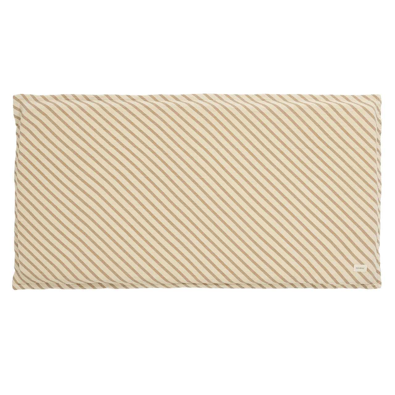 Bodenmatratze 60x120x4 cm beige gestreift