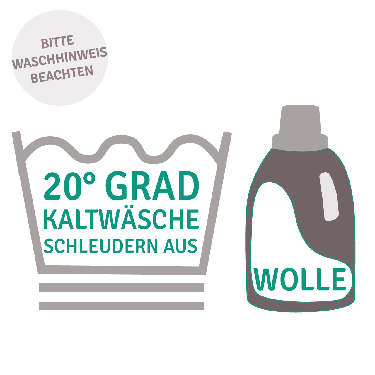 Kinder Handschuhe Wolle schiefer-grau