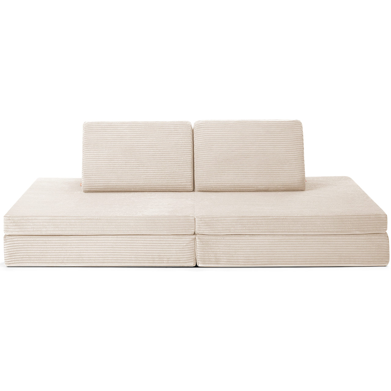 Funzy Spielsofa 4-teilig Cord Beige