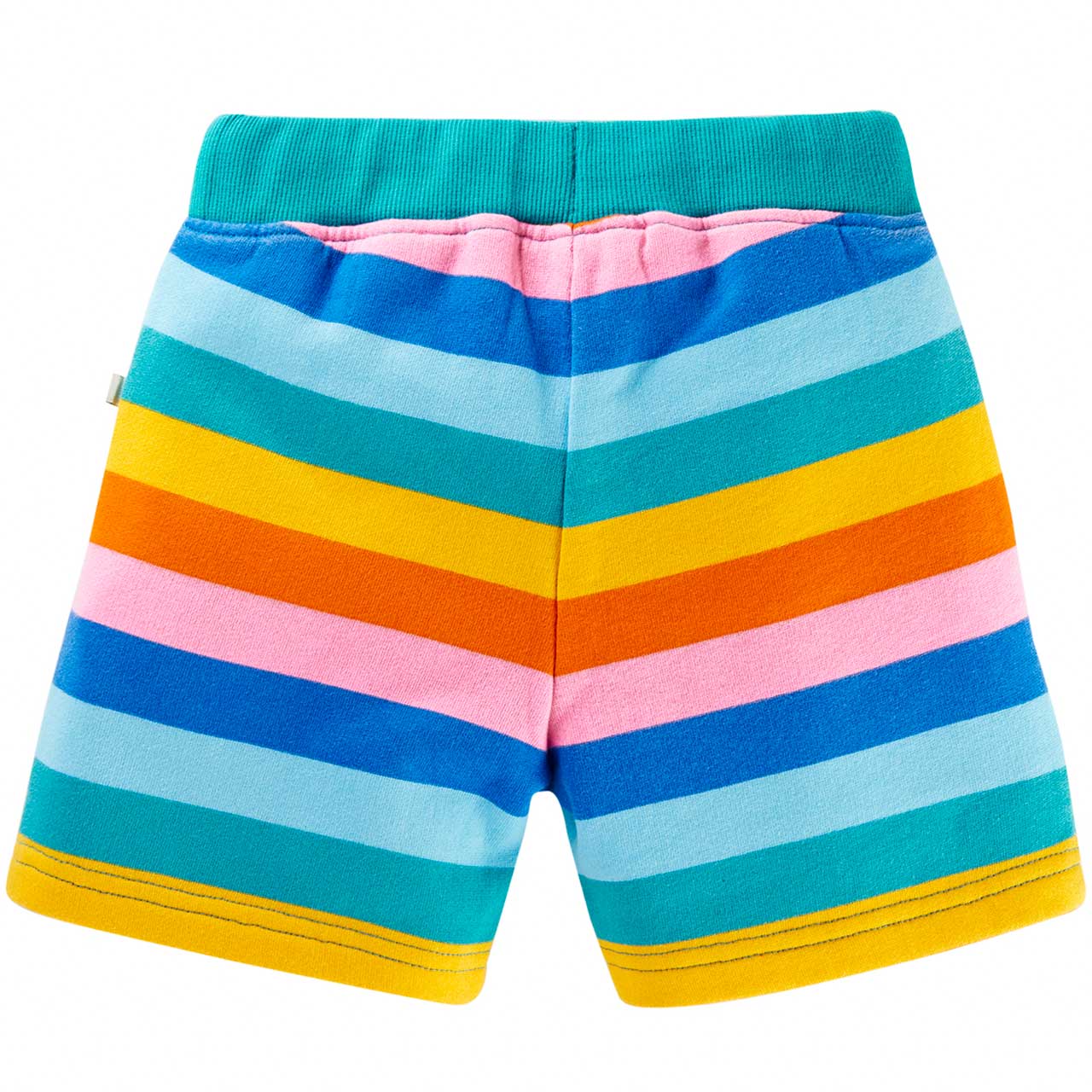 Robuste Sweat Kinder Shorts Streifen Rainbow