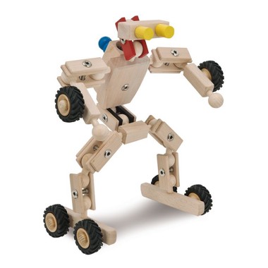 Produktfoto Transformer-Spielzeug in der Roboter-Gestalt
