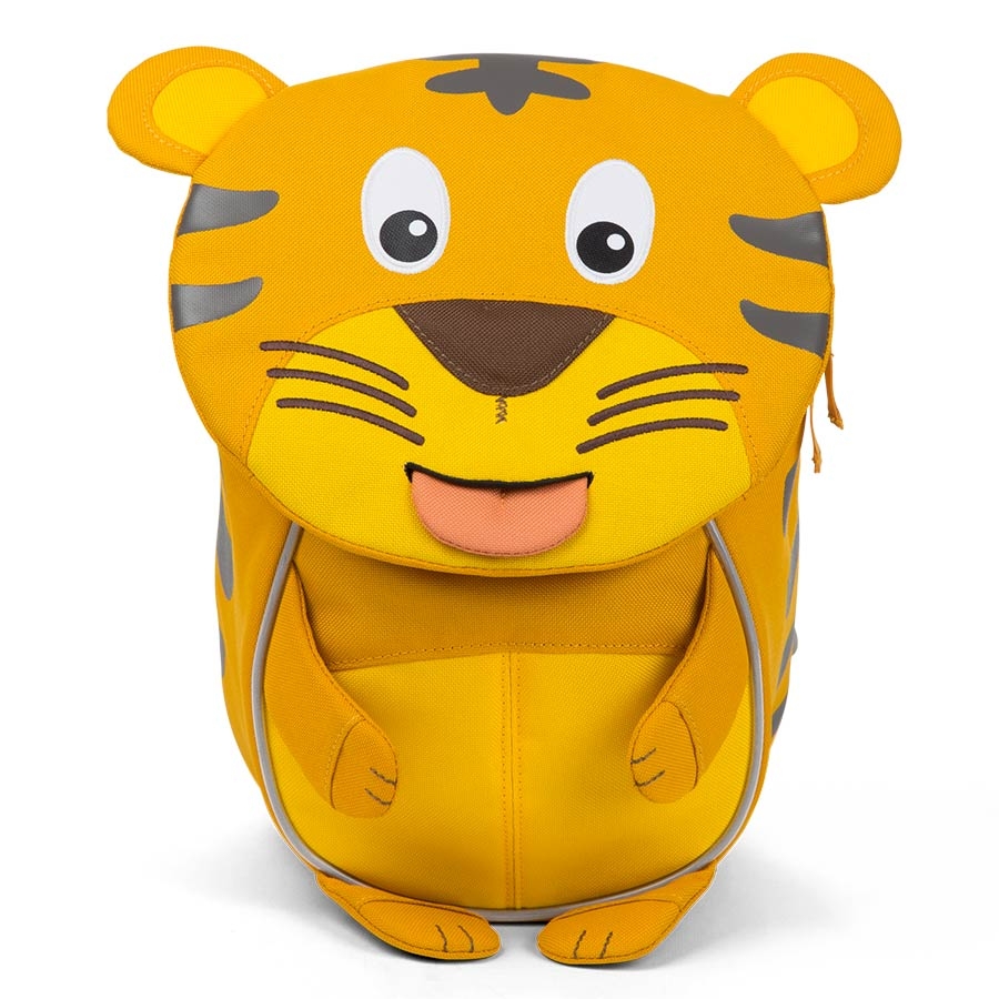 Affenzahn Kindergarten Rucksack 1-3 Jahre Tiger Timmy gelb