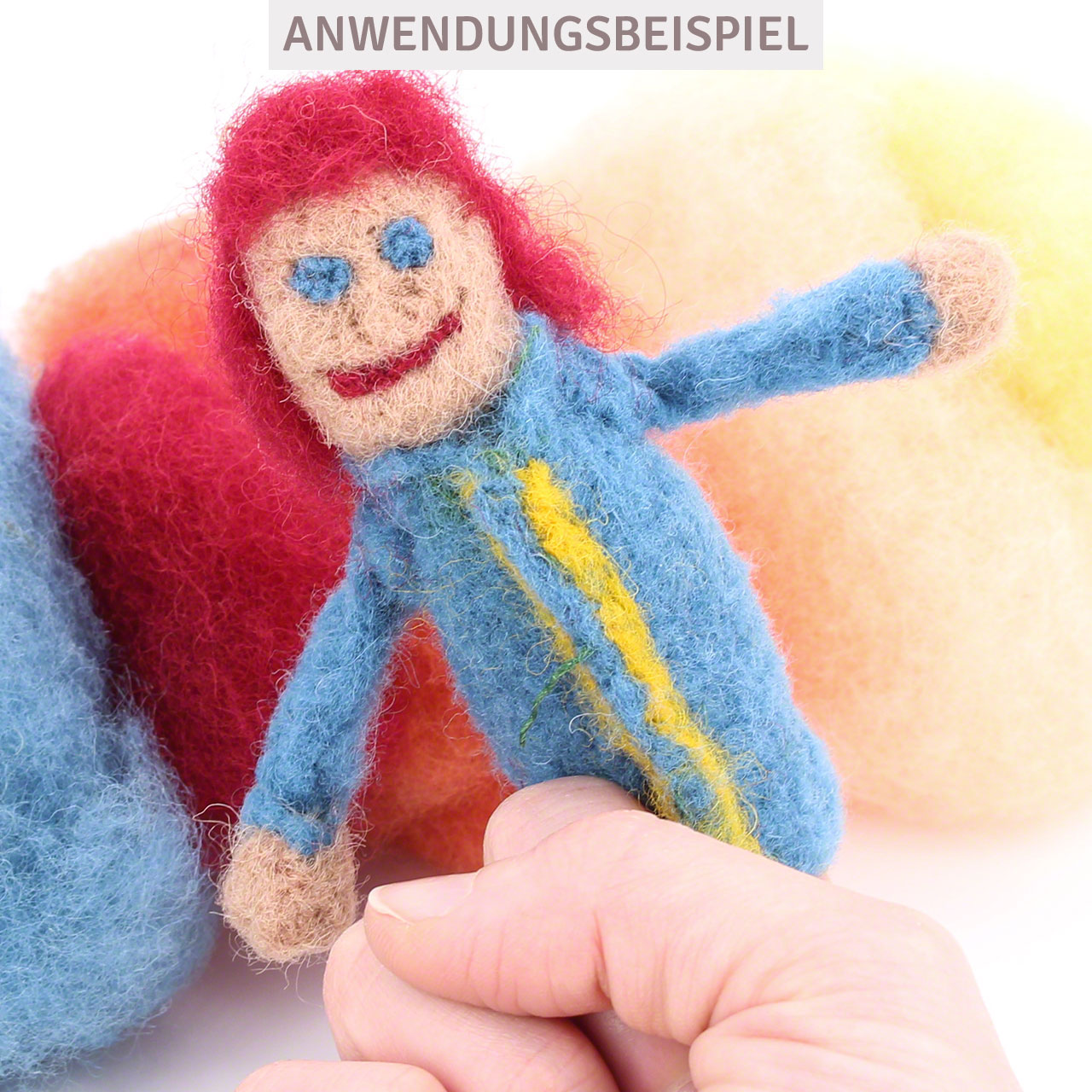 Fingerpuppen Bastelset für selbst gestaltete Fingerpüppchen