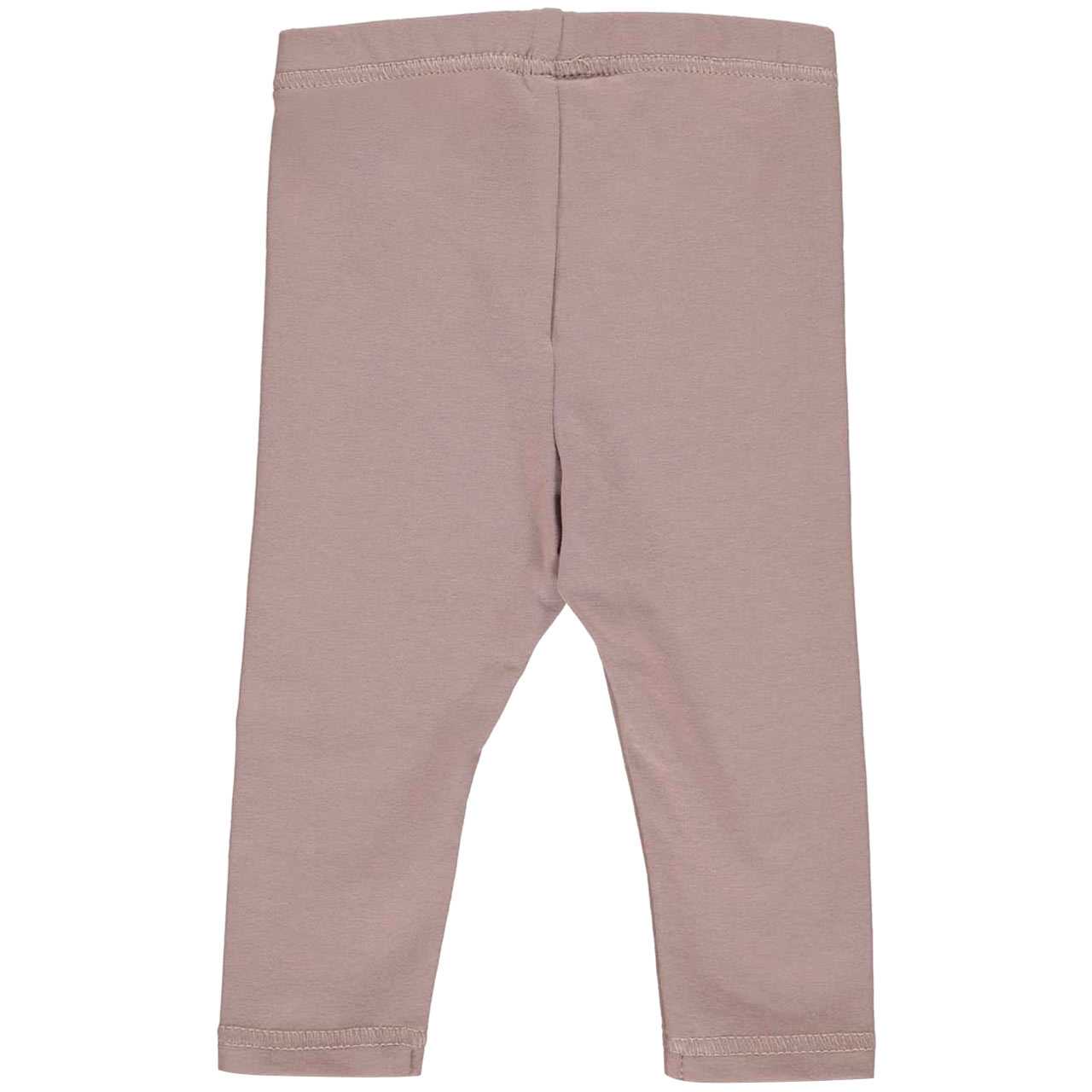 Leichte Leggings elastisch uni mauve