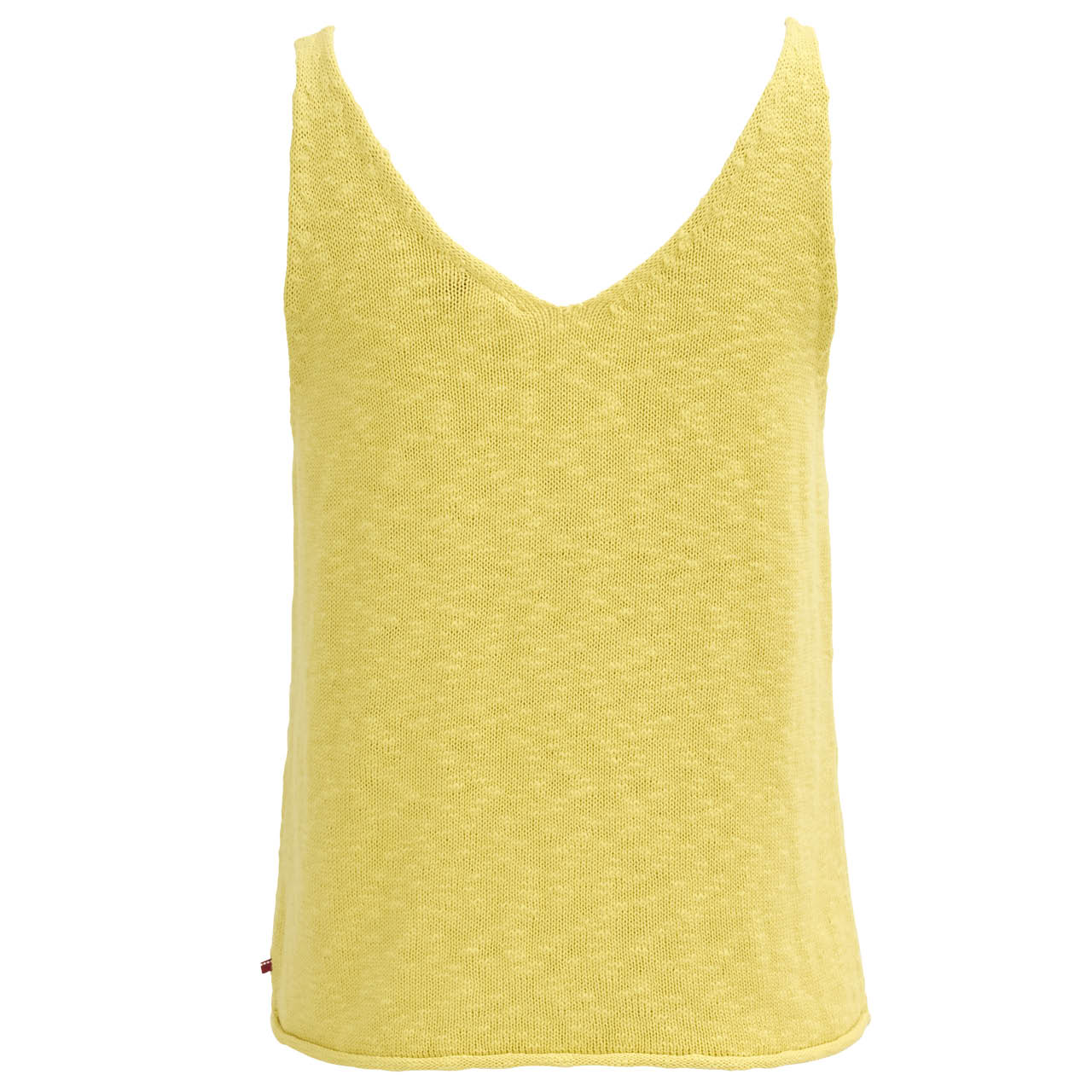 Leichtes Damen Strick-Top zitronengras