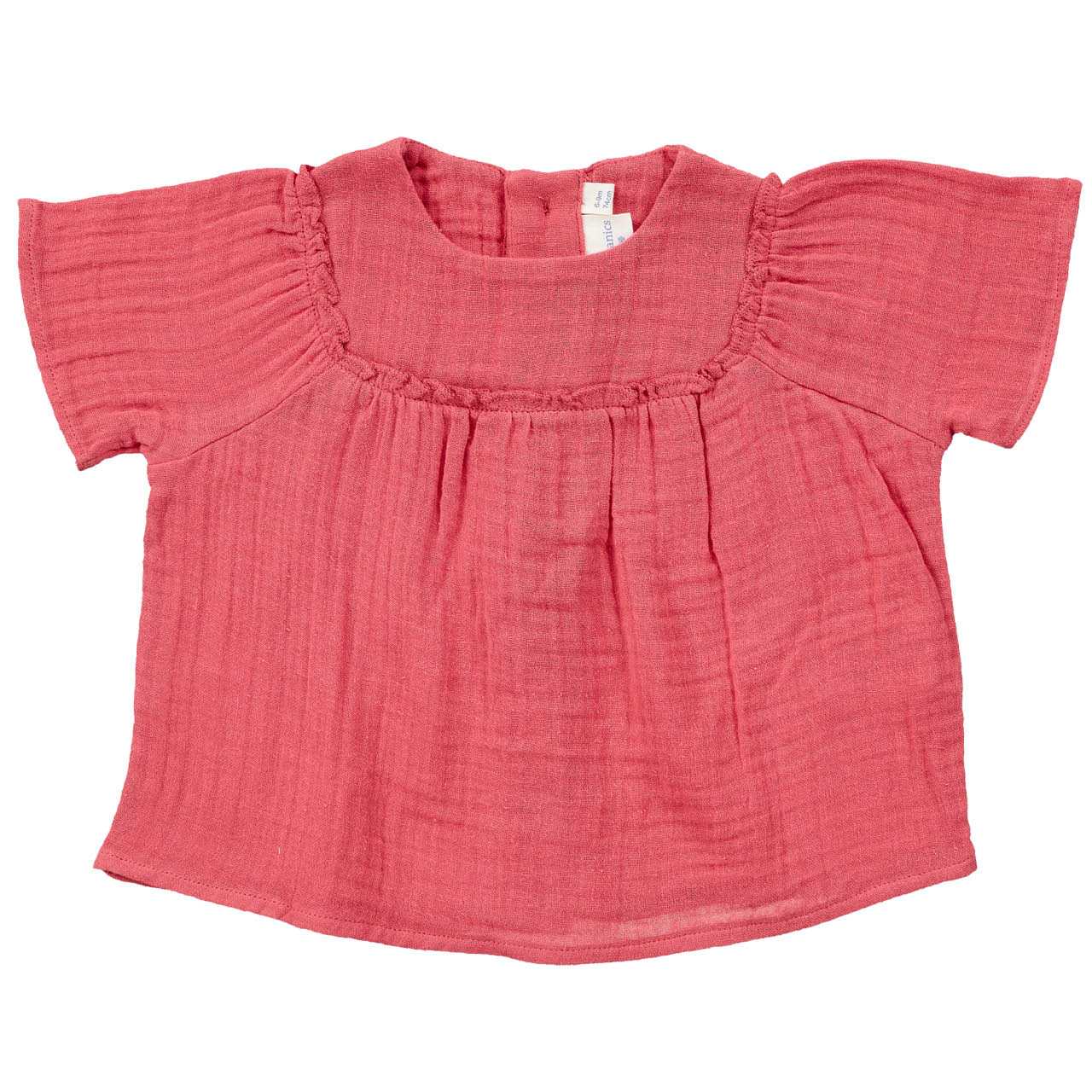 Musselin Baby Sommer Shirt luftig, leicht beere