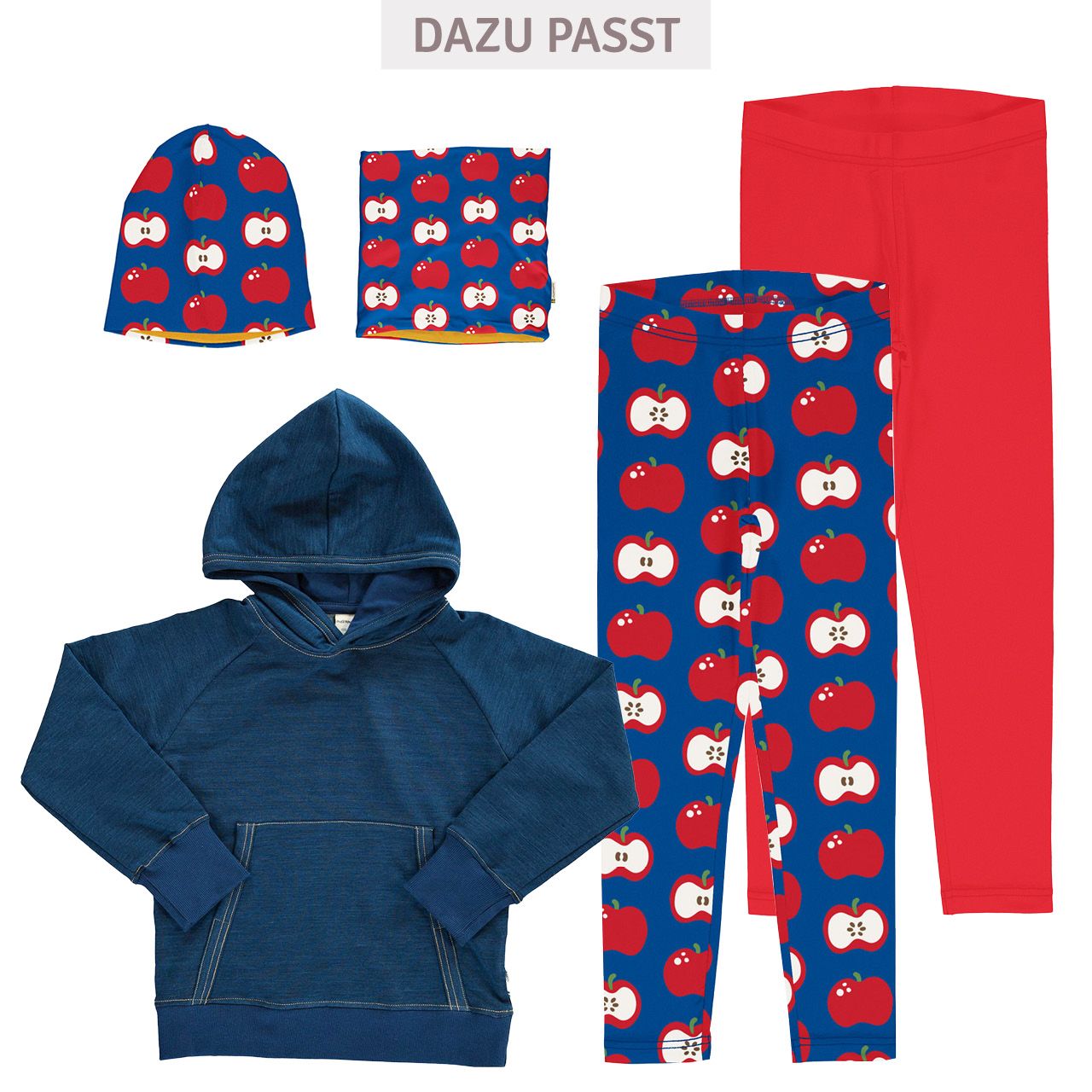 Basic Hoodie uni indigo
