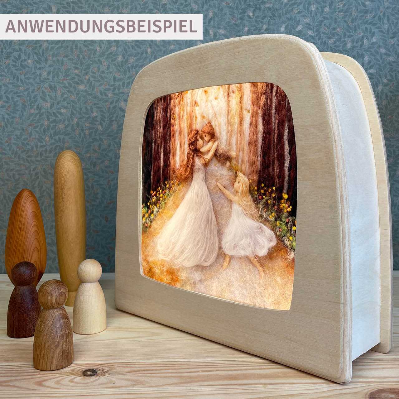 Silhouette Baukje Exler - Göttliche Reise