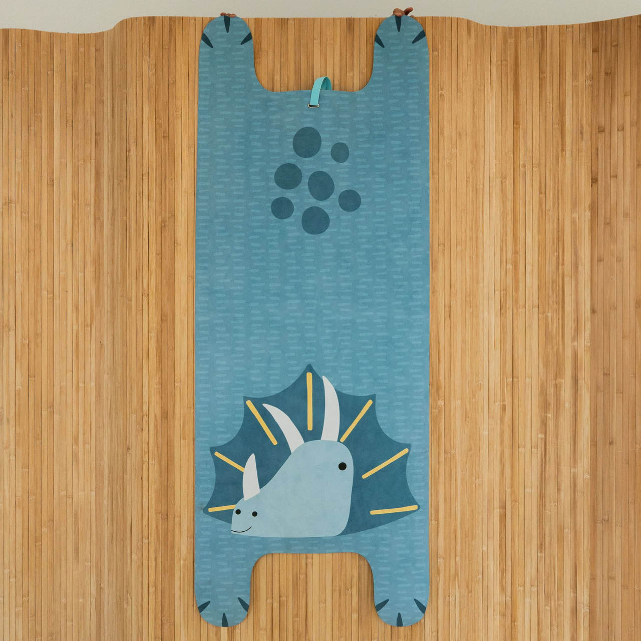 Kinder Yogamatte Diego der Dino, 155 x 60 cm