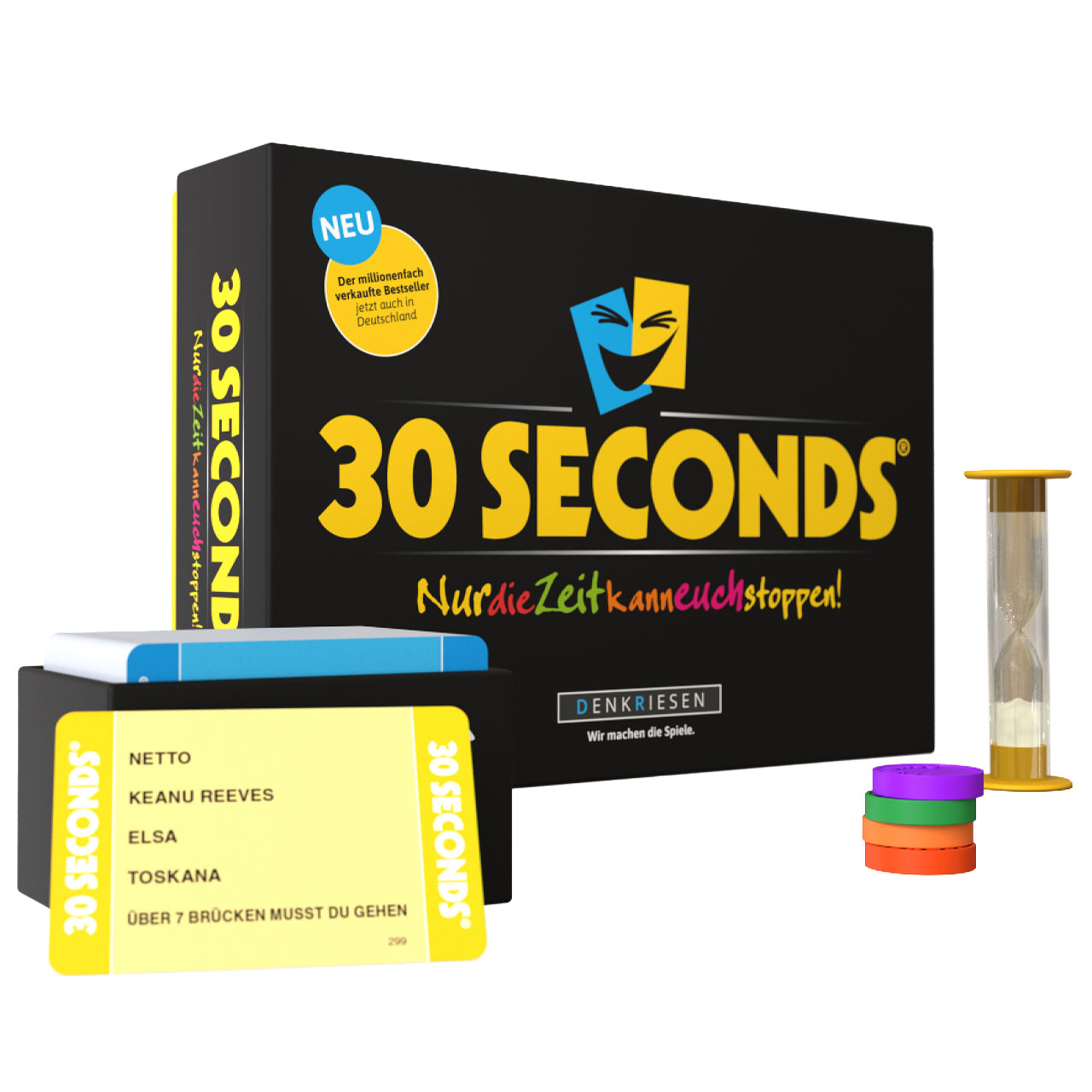 30 Seconds® - Das rasante Wissens- und Ratespiel auf Zeit ab 12 Jahren