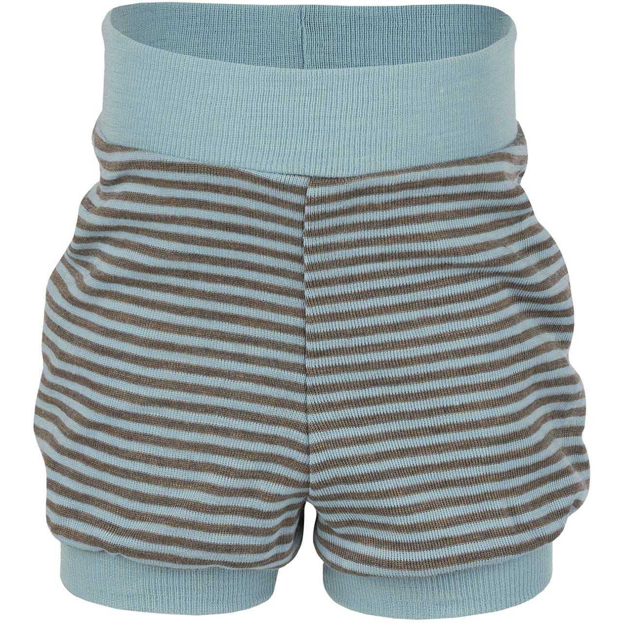 Babyshorts Wolle Seide in hellblau