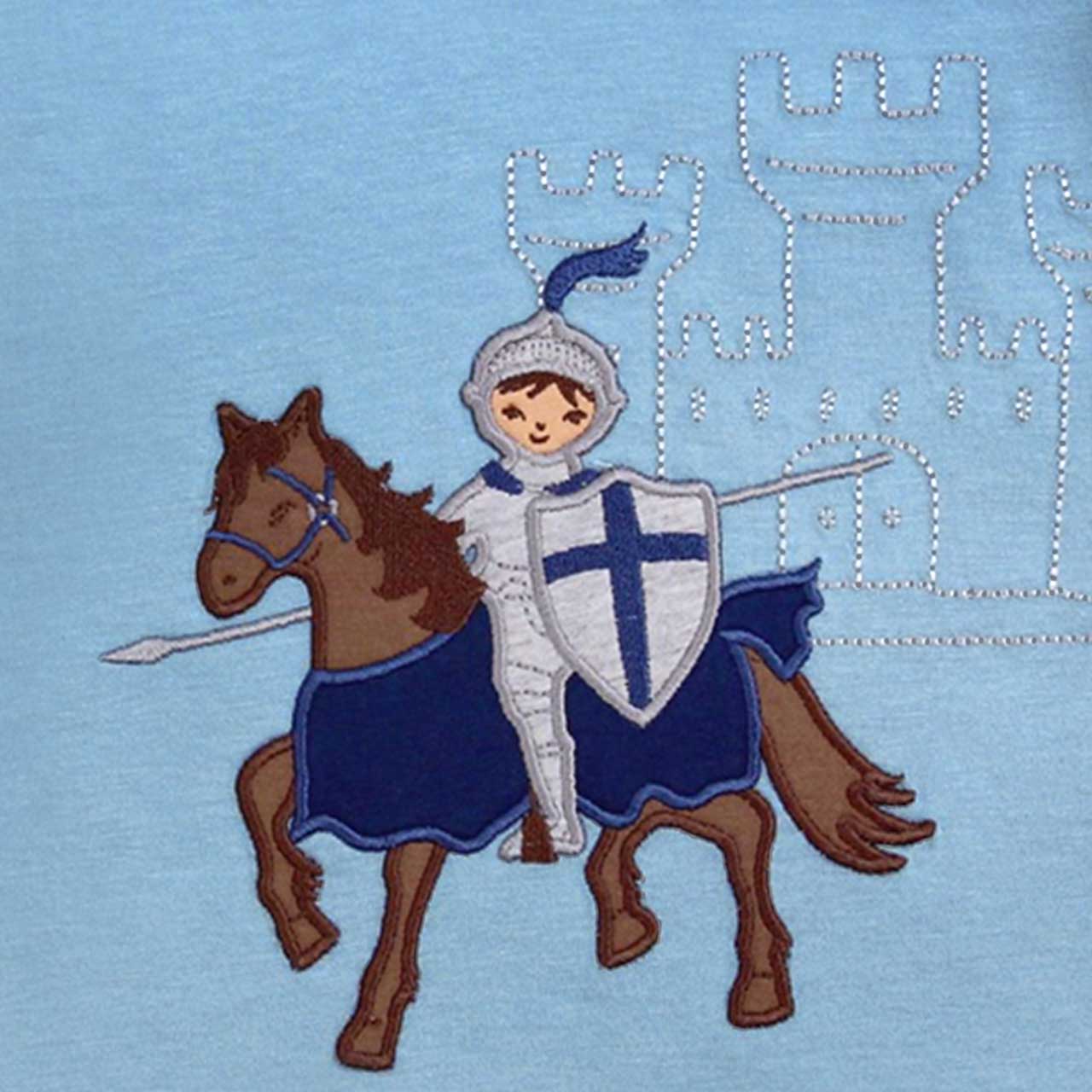 Ritter Shirt kurzarm dunkelblau