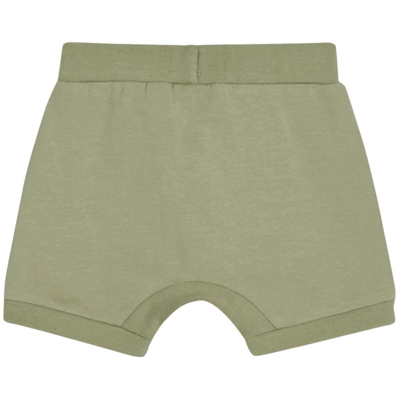 Babyshorts grün Bündchen