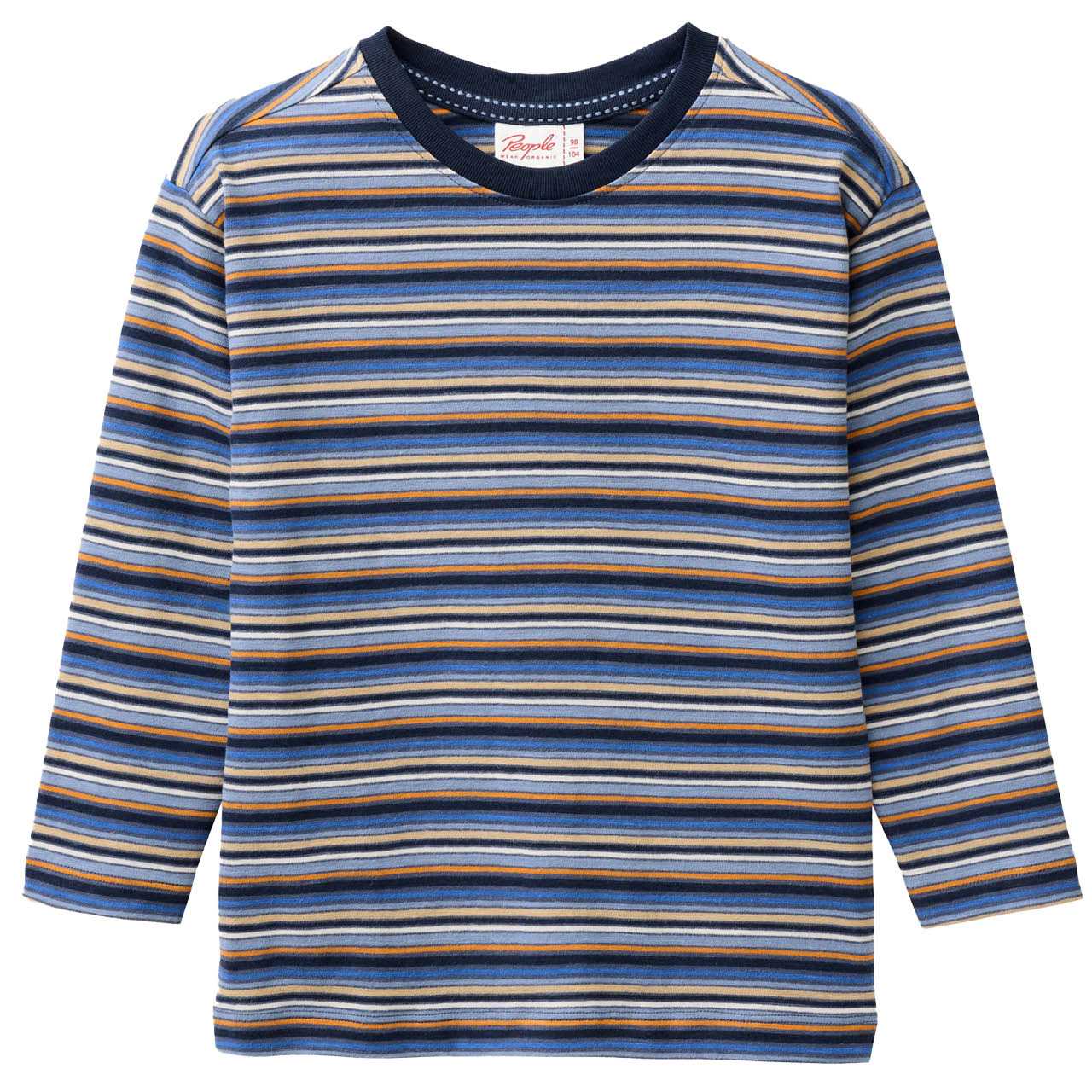 Weiches Langarmshirt bunt gestreift Weiches Langarmshirt bunt gestreift