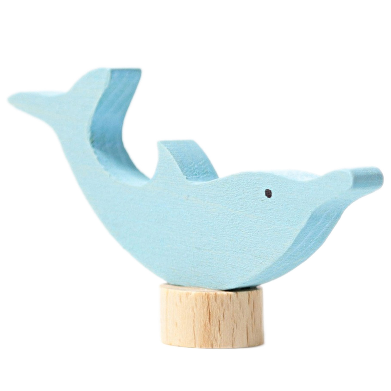 Grimms Stecker hellblauer Delfin
