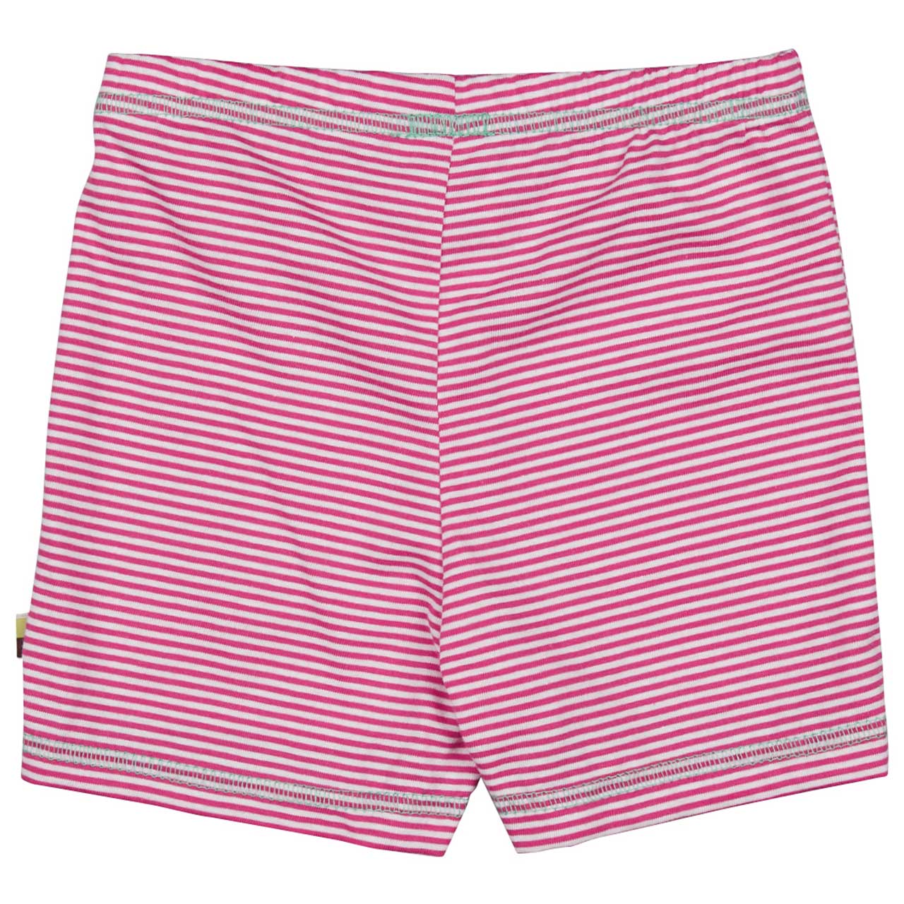 gestreifte leichte Shorts pink