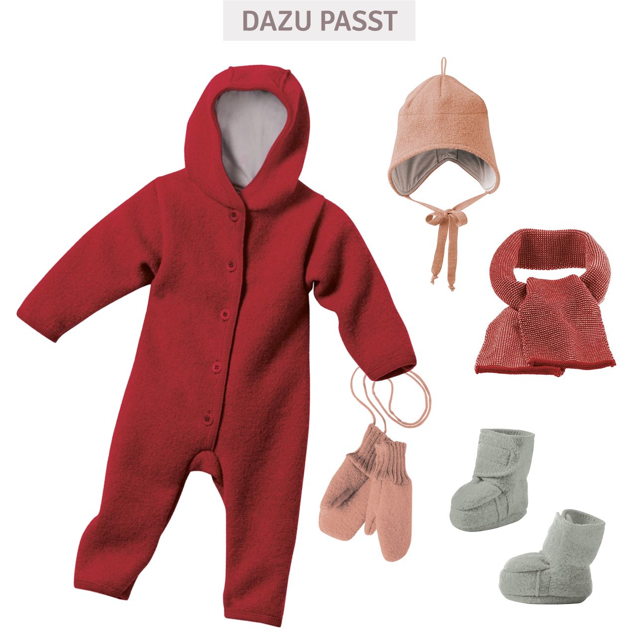 Walk-Handschuhe Kinder in rosa