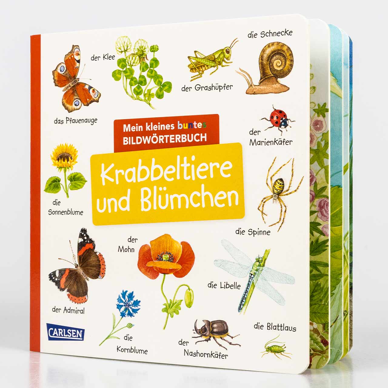 Bildwörterbuch Krabbeltiere und Blümchen – ab 2 Jahre