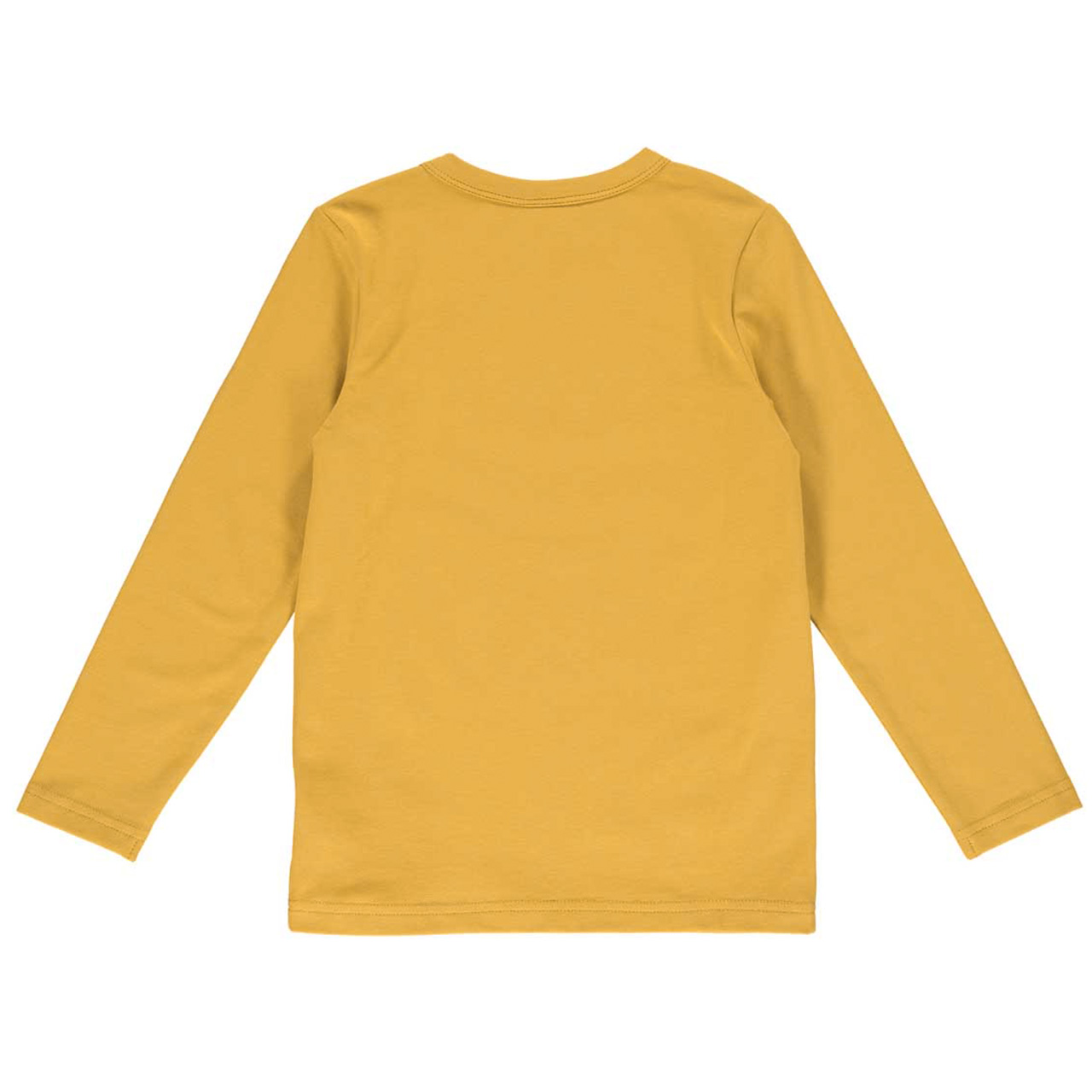 Dehnbares Basic Langarmshirt honig-gelb