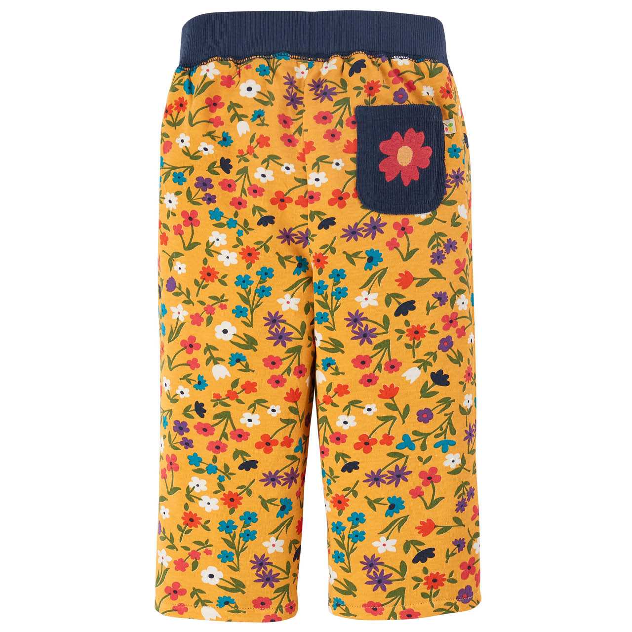 Warme Cordhose zum Wenden Blume