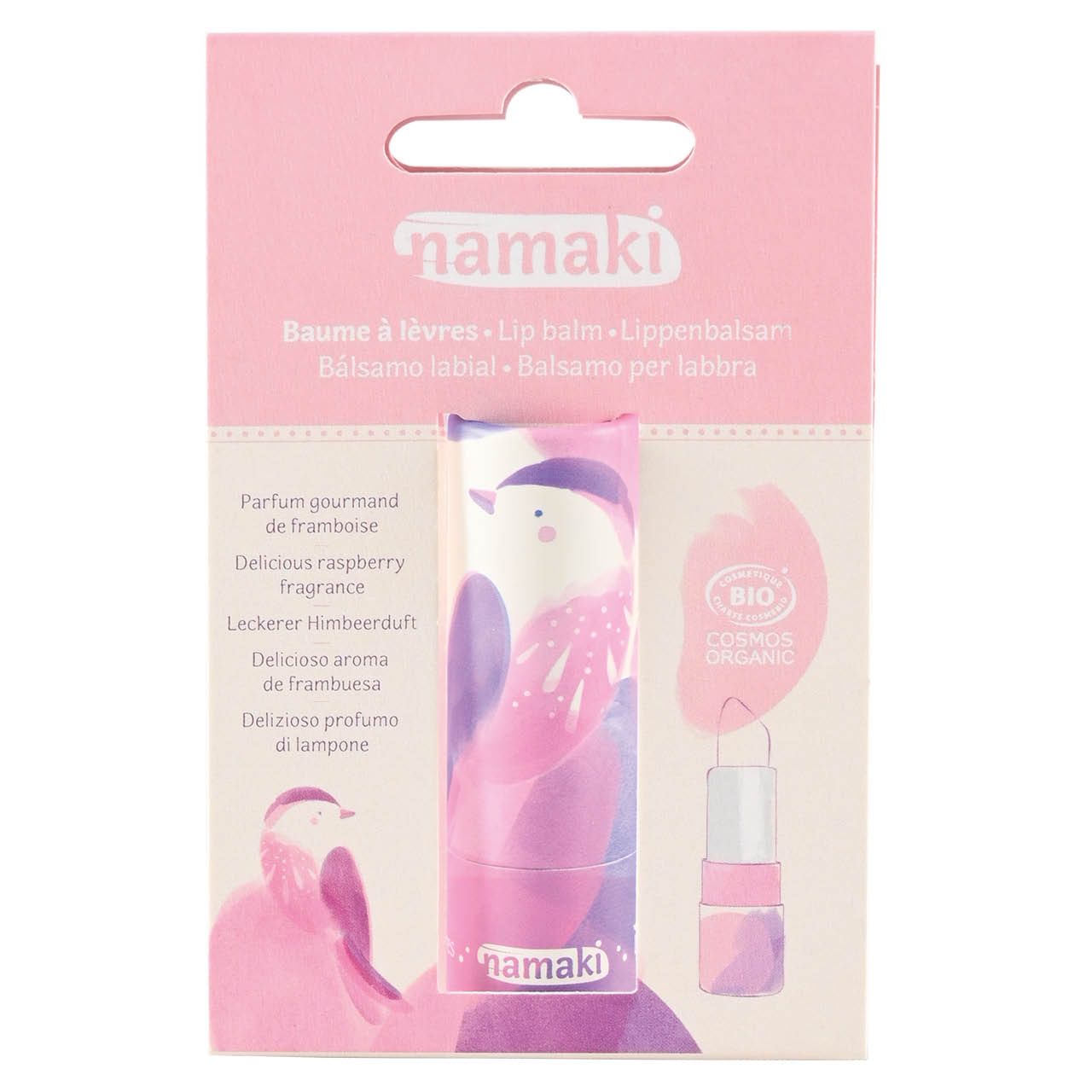 Bio Lippenbalsam für Kinder Himbeere