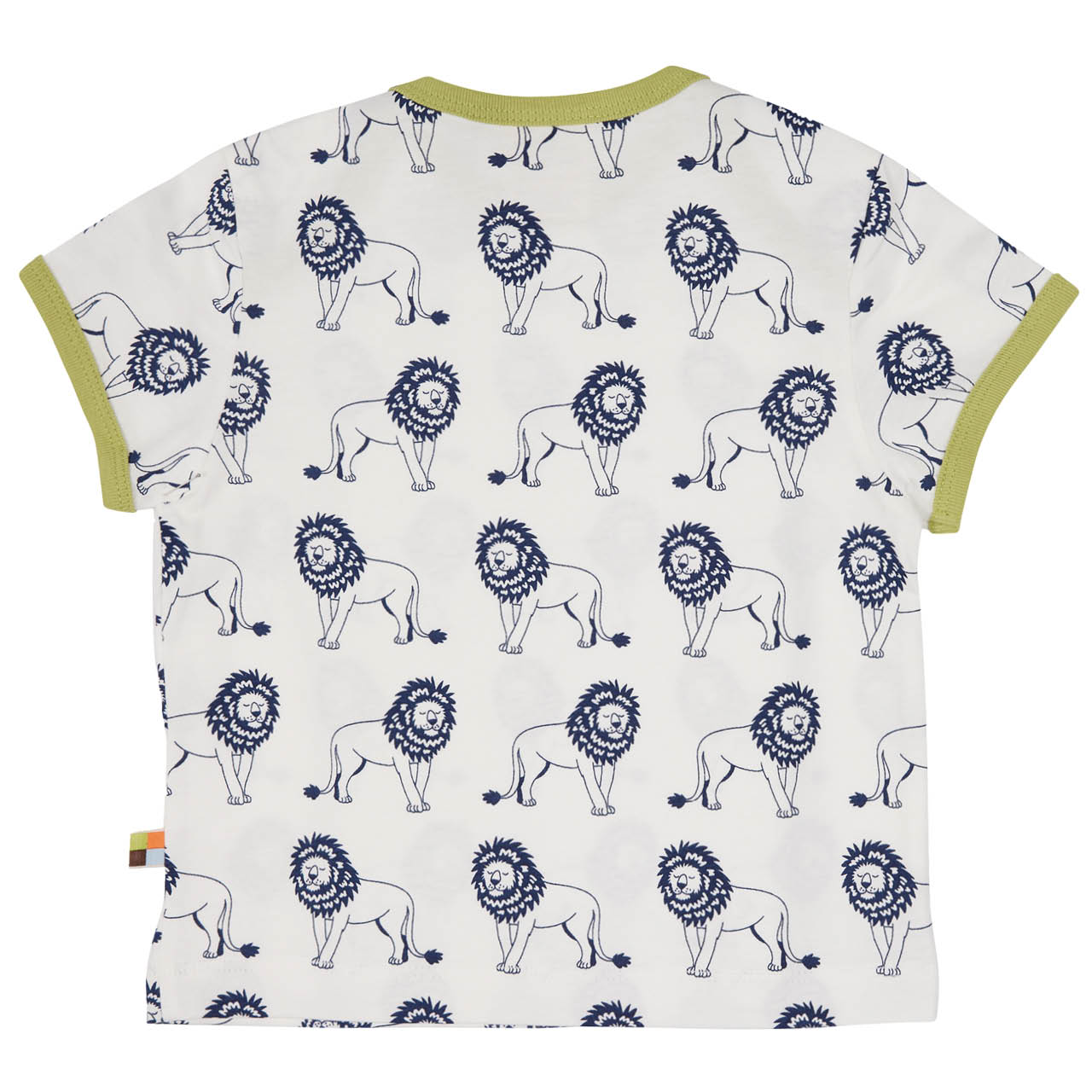 Kurzarm Shirt Löwe marine