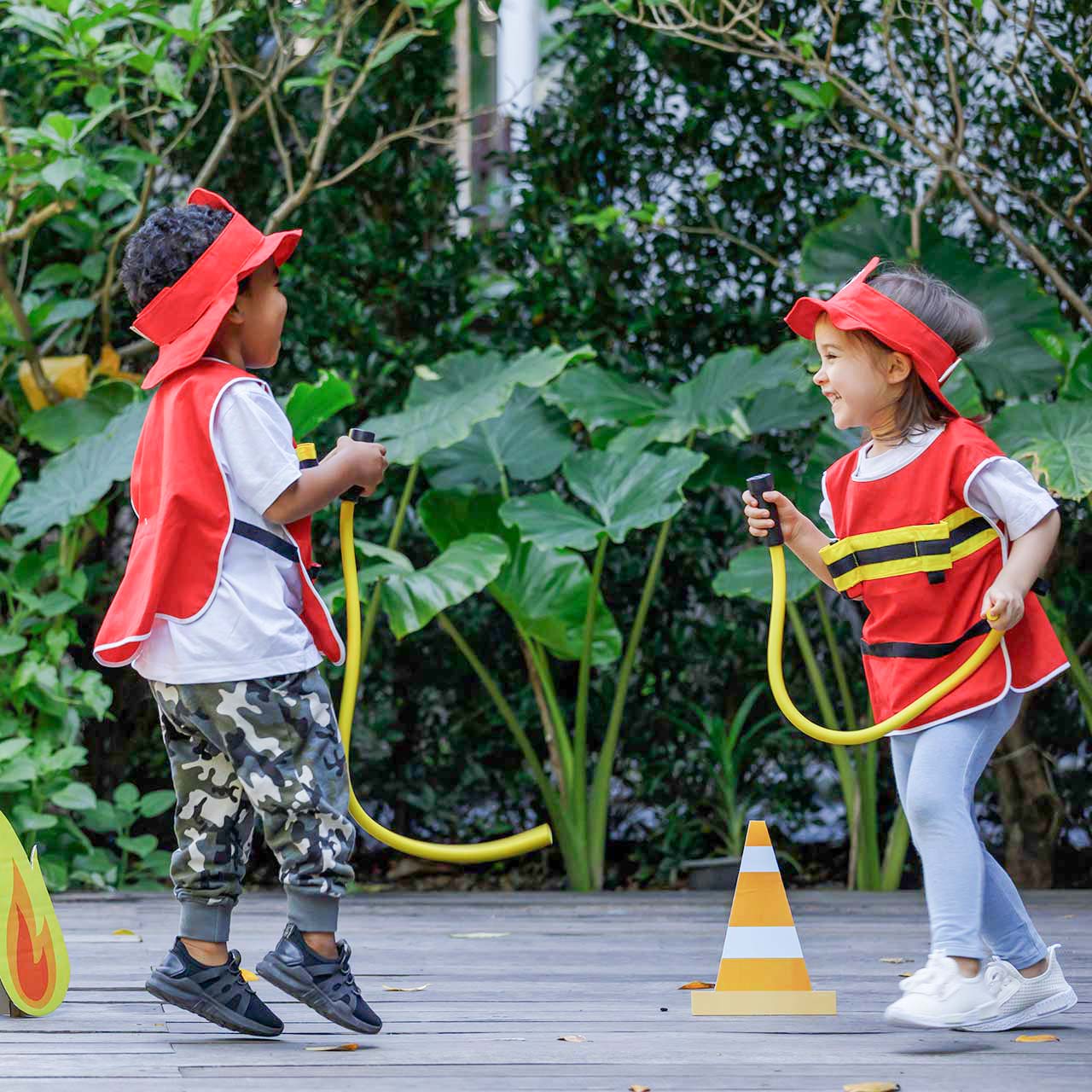 Kinder Feuerwehr Set – Rollenspiel ab 3 Jahren