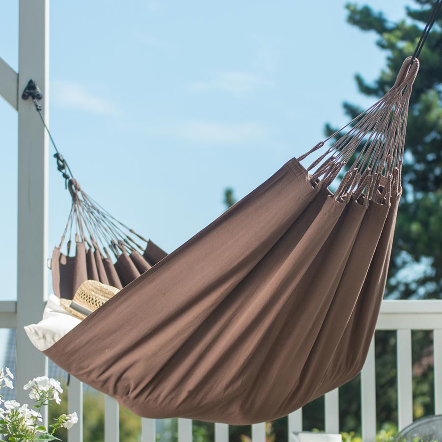 Kinder Hängematte 200x140 cm Bio Hammock arabica