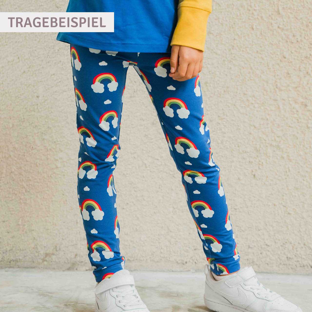 Jersey Leggings Apfel gelb