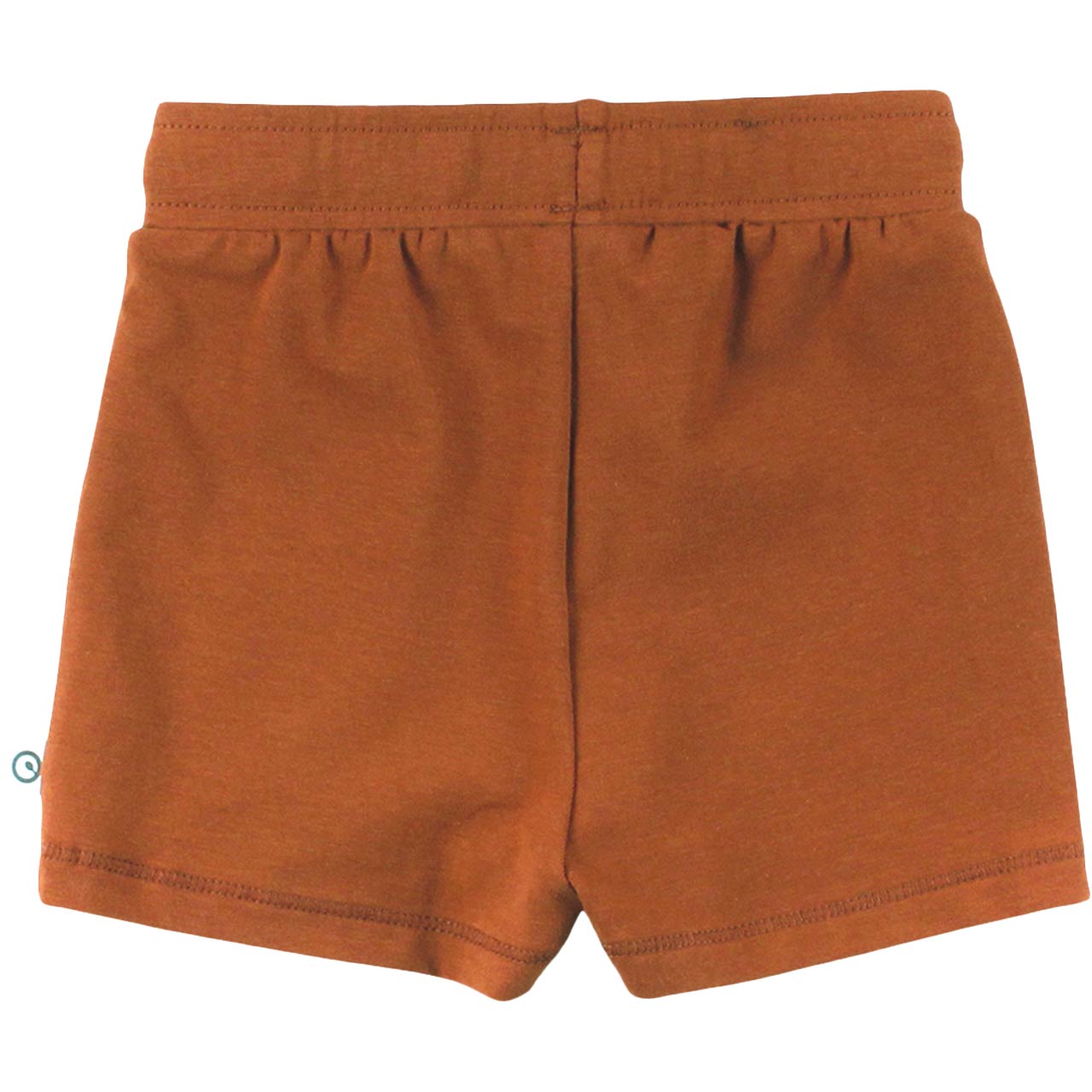 Leichte Shorts uni in ocker braun