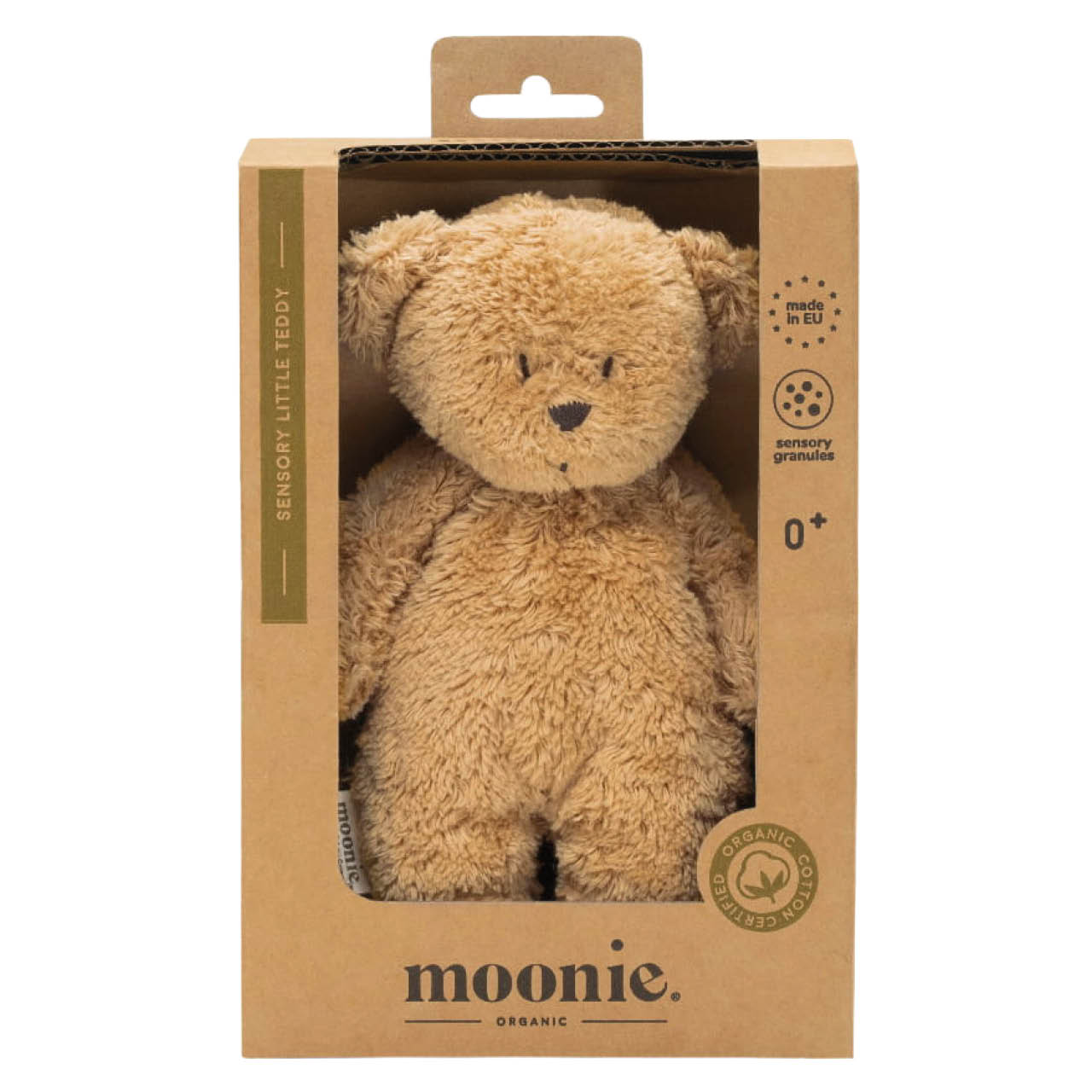 Sensorischer kleiner Teddy Cappuccino 19 cm