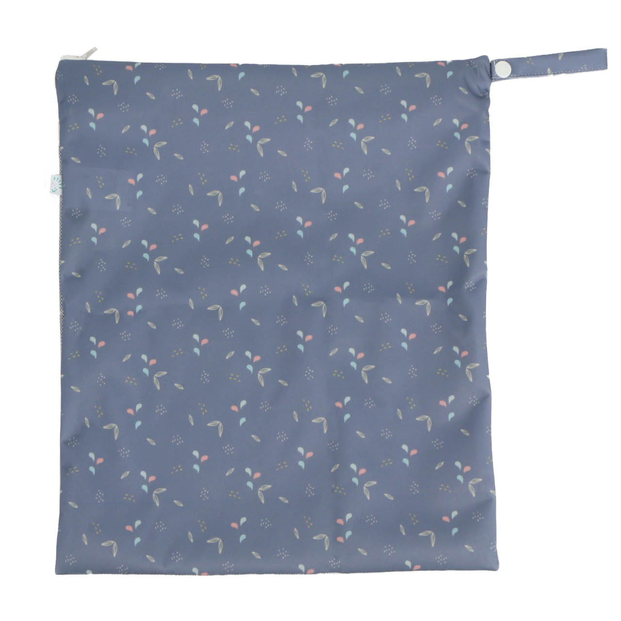 Wetbag mit Trockenfach grau 31x38 cm Motiven