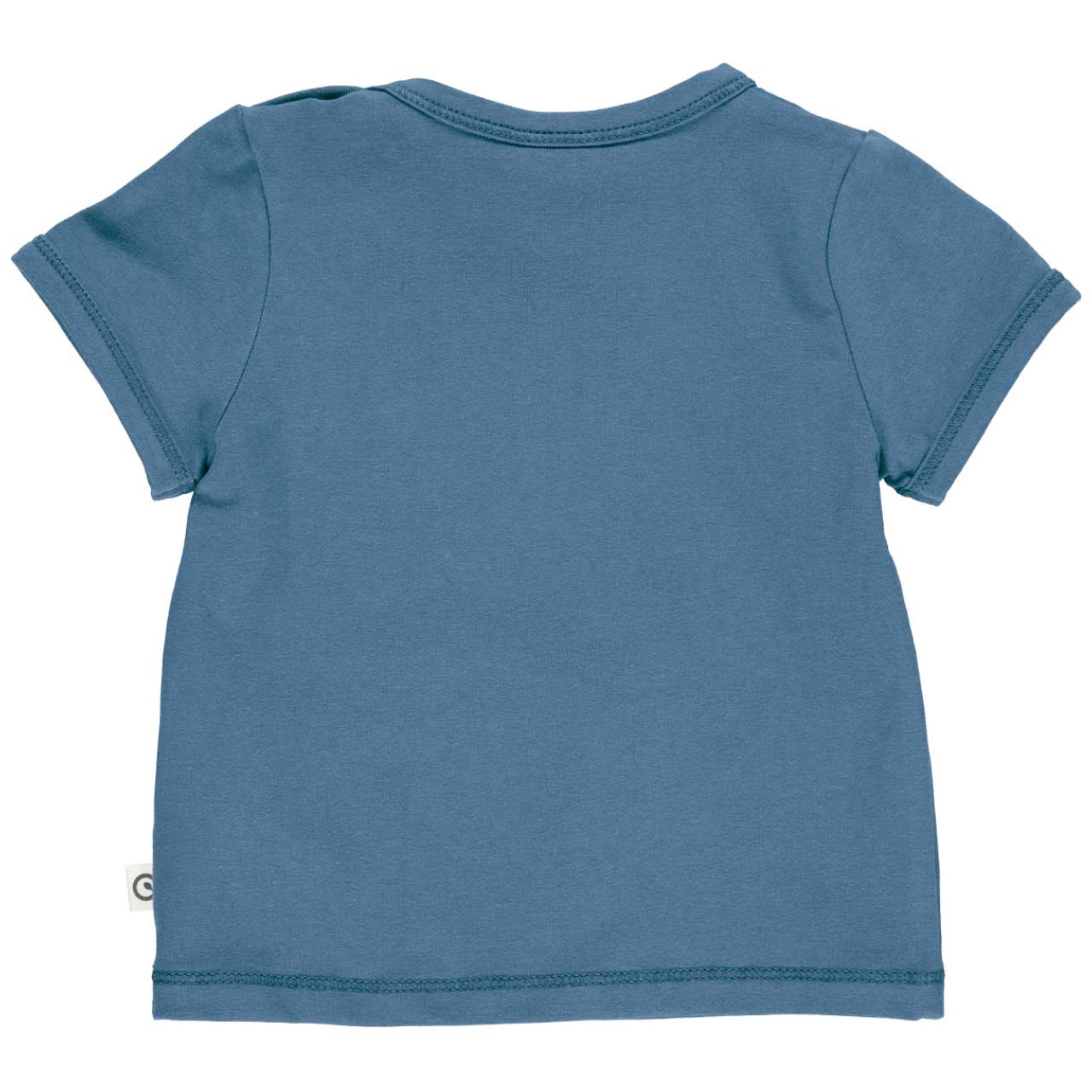 Schlichtes elastisches T-Shirt indigo