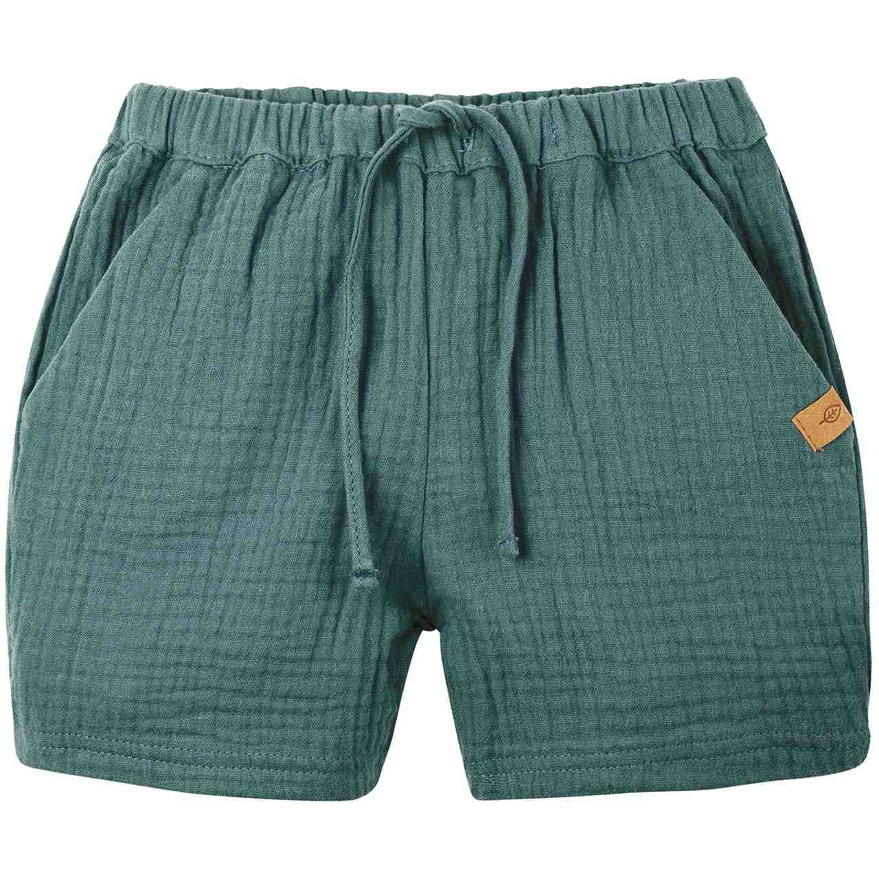 Kinder Shorts Musselin arktic-blau