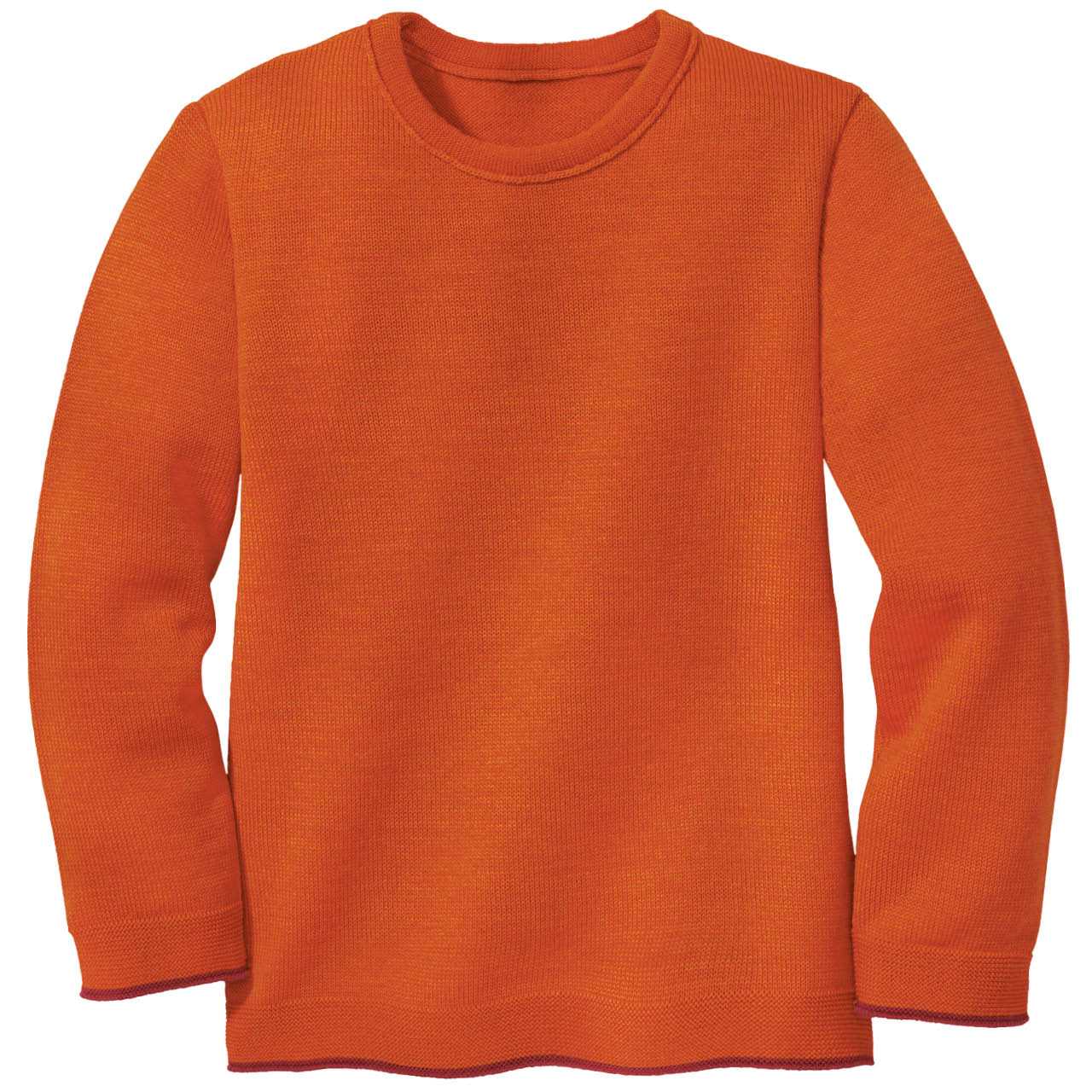 Strick Pullover in orange