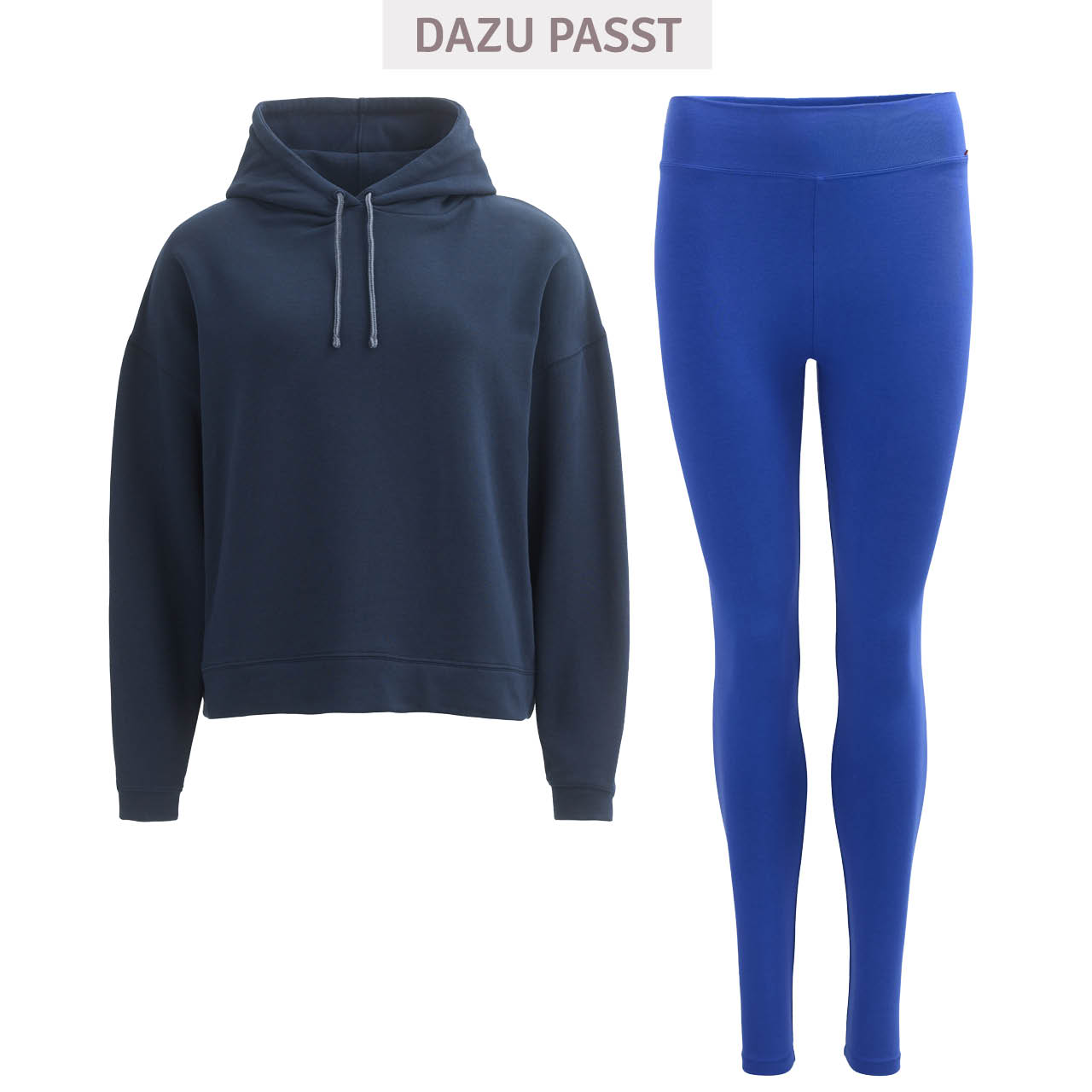 Damen Sport-Leggings royalblau