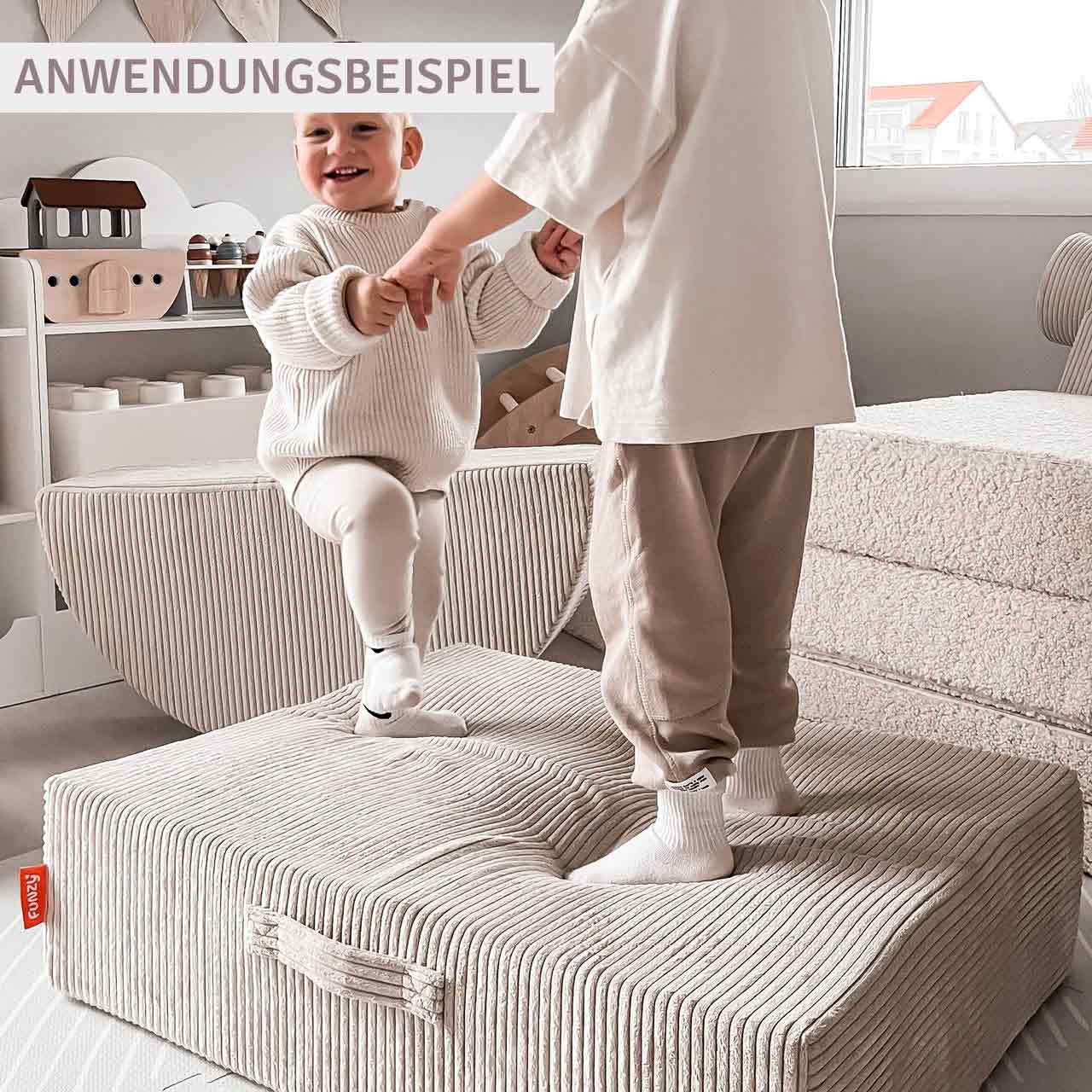 Funzy Hüpfkissen Salbeigrün (56x85x21 cm)