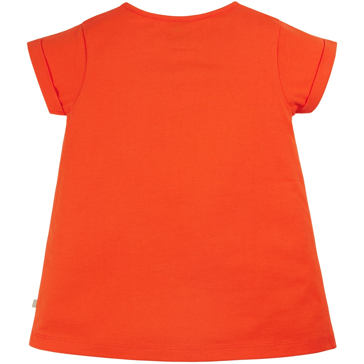 Shirt kurzarm Regenbogen orange